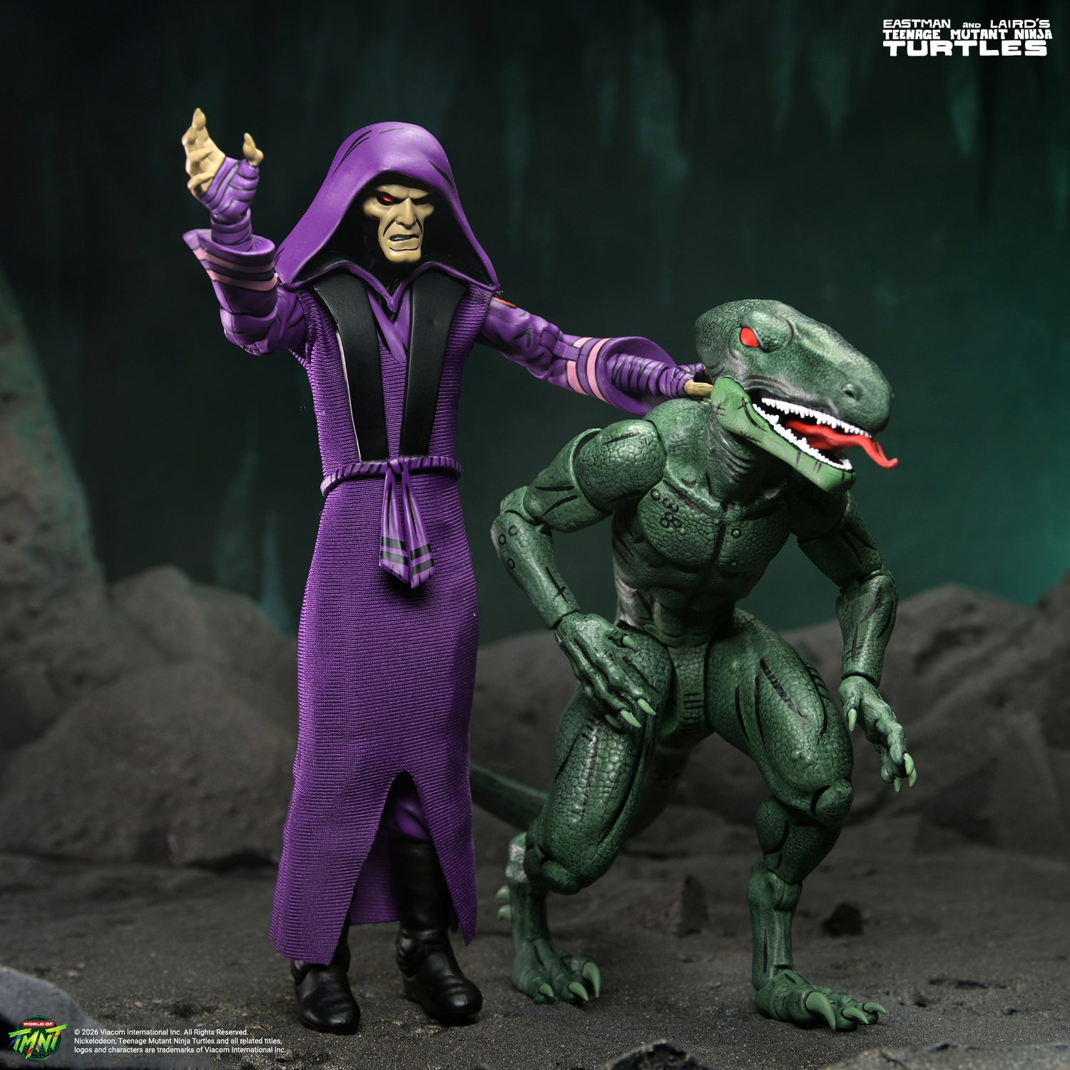 Teenage Mutant Ninja Turtles (Mirage Comics) - Daimyo Orkai &amp; Raptor 7” Scale Action Figure 2-Pack on the NECA Store