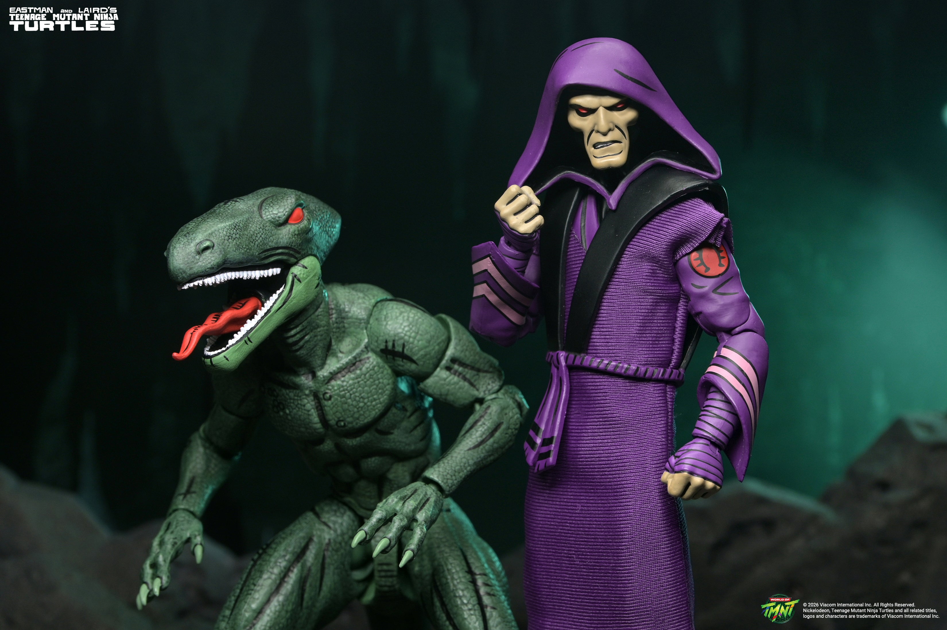 Teenage Mutant Ninja Turtles (Mirage Comics) - Daimyo Orkai & Raptor 7” Scale Action Figure 2-Pack on the NECA Store
