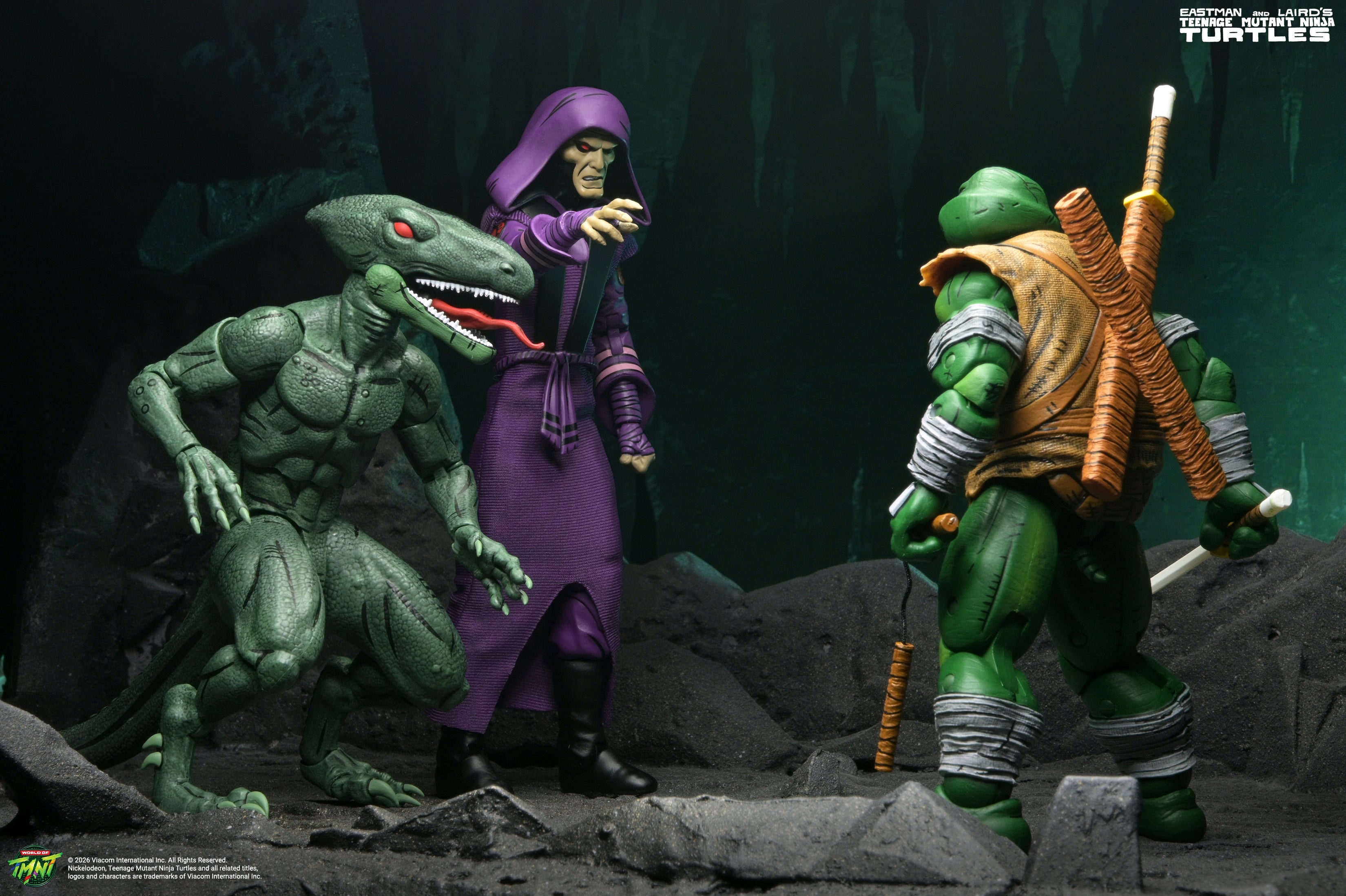 Teenage Mutant Ninja Turtles (Mirage Comics) - Daimyo Orkai & Raptor 7” Scale Action Figure 2-Pack on the NECA Store