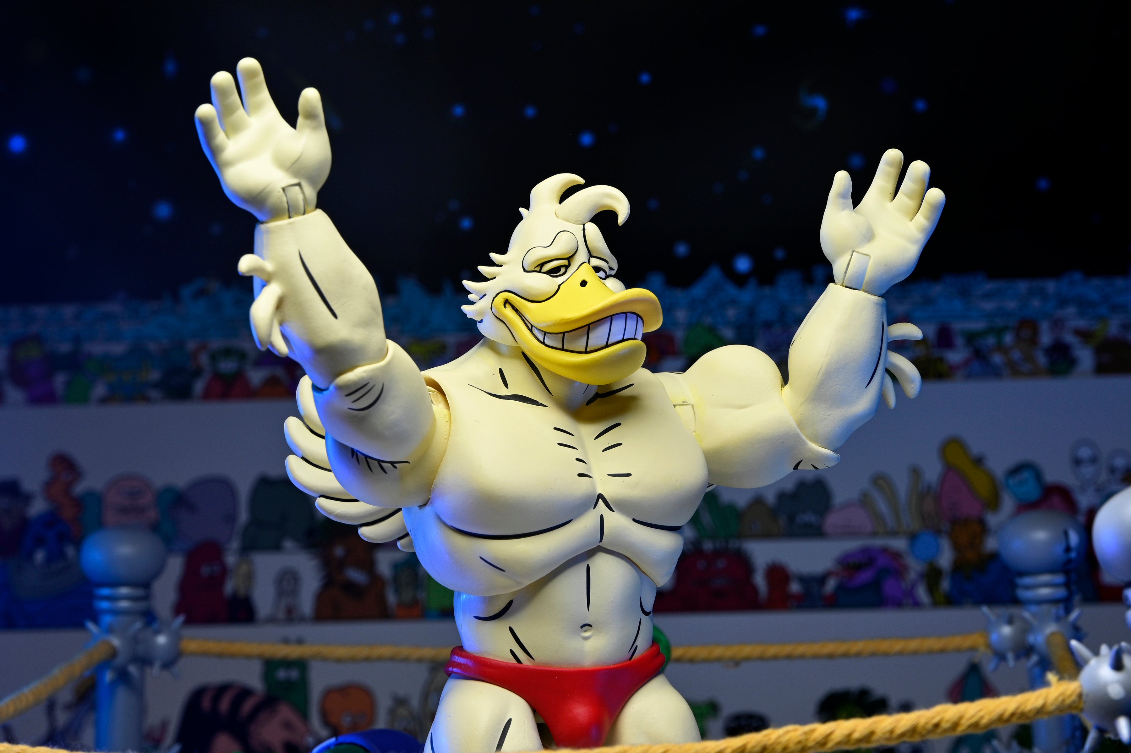 Teenage Mutant Ninja Turtles (Archie Comics) - Stump Wrestling Ace Duck 7” Scale Action Figure - NECA