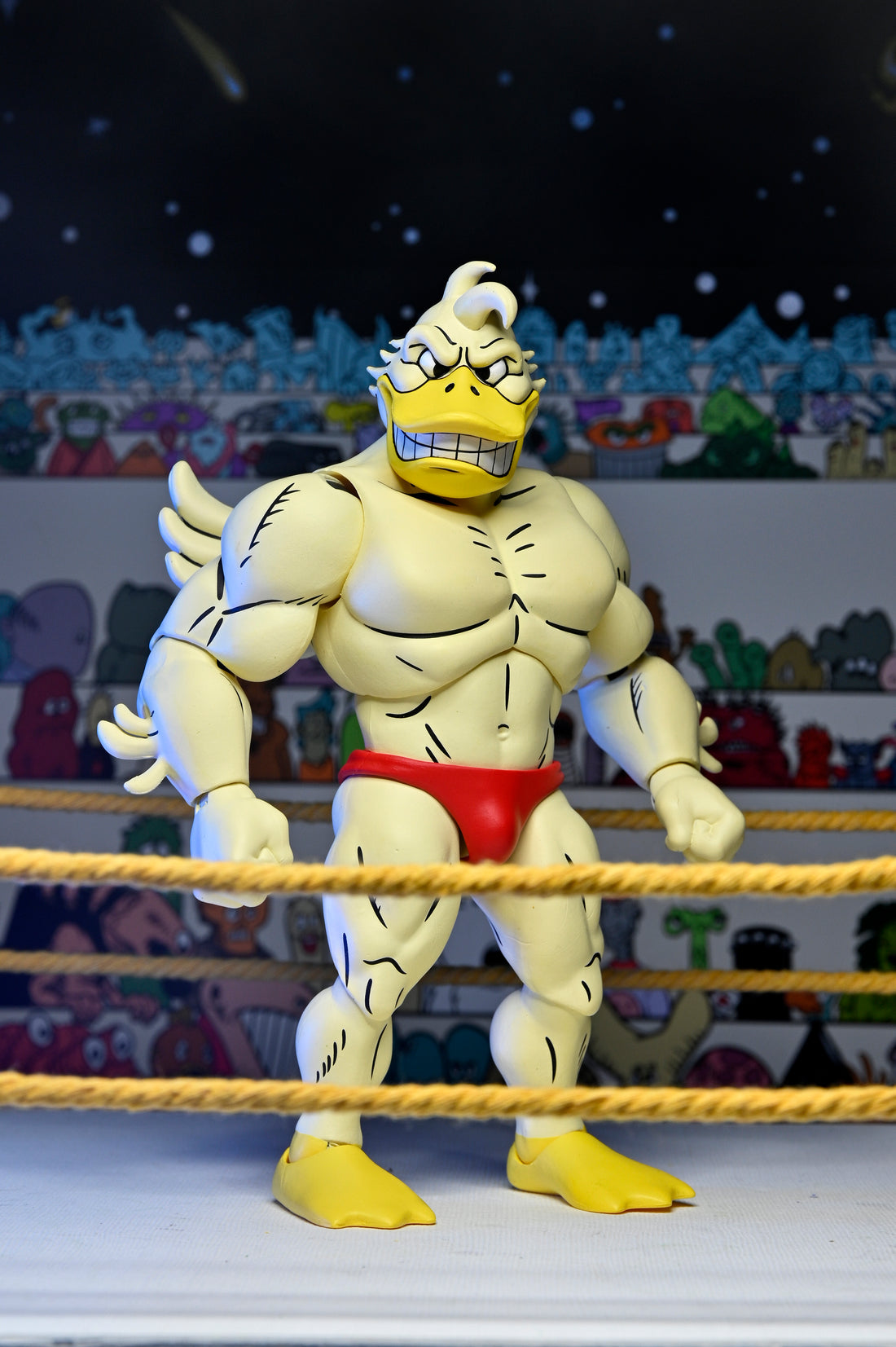 Teenage Mutant Ninja Turtles (Archie Comics) - Stump Wrestling Ace Duck 7” Scale Action Figure - NECA