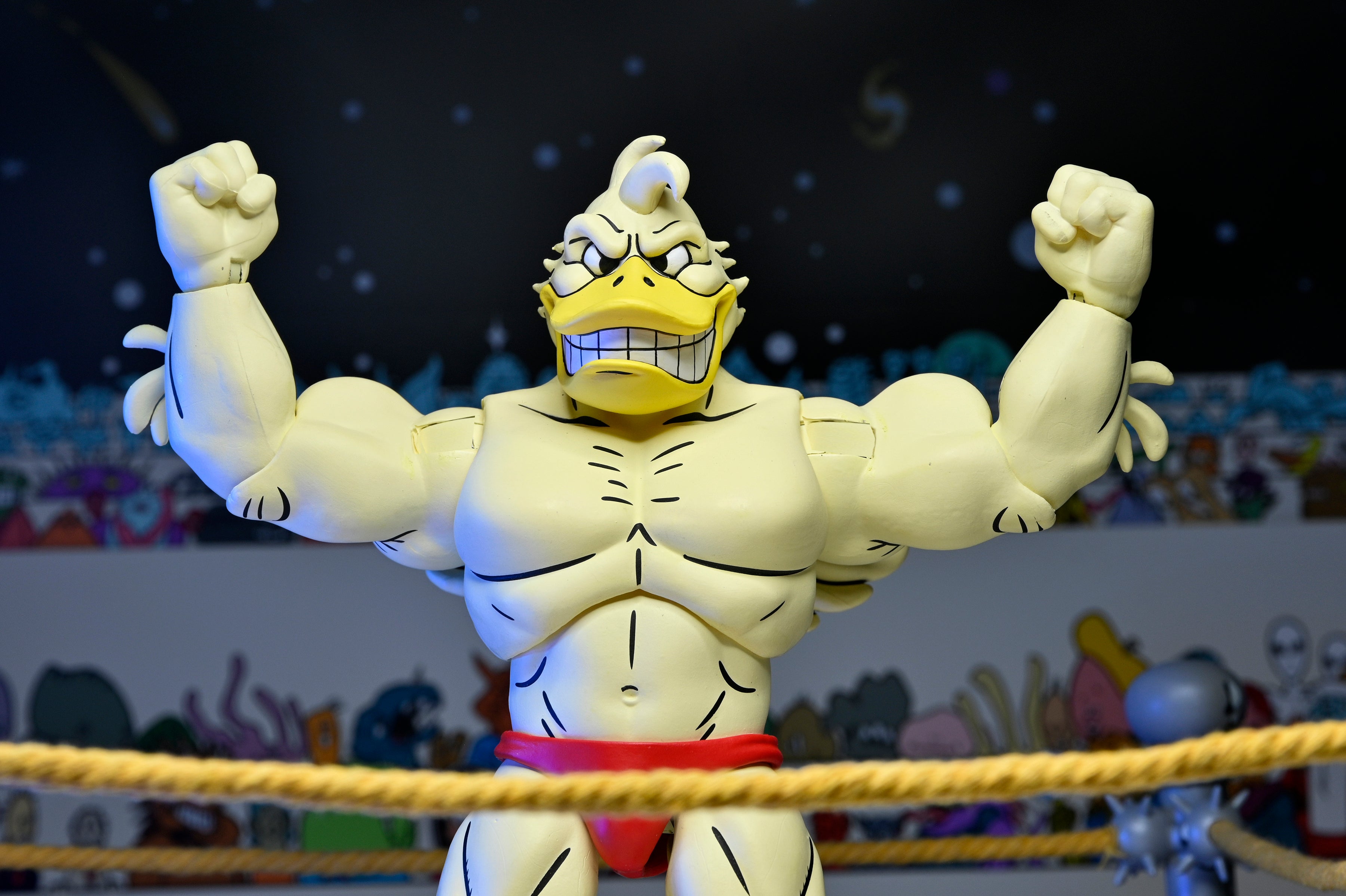 Teenage Mutant Ninja Turtles (Archie Comics) - Stump Wrestling Ace Duck 7” Scale Action Figure - NECA
