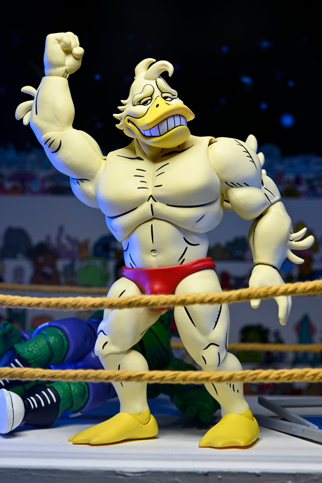 Teenage Mutant Ninja Turtles (Archie Comics) - Stump Wrestling Ace Duck 7” Scale Action Figure - NECA