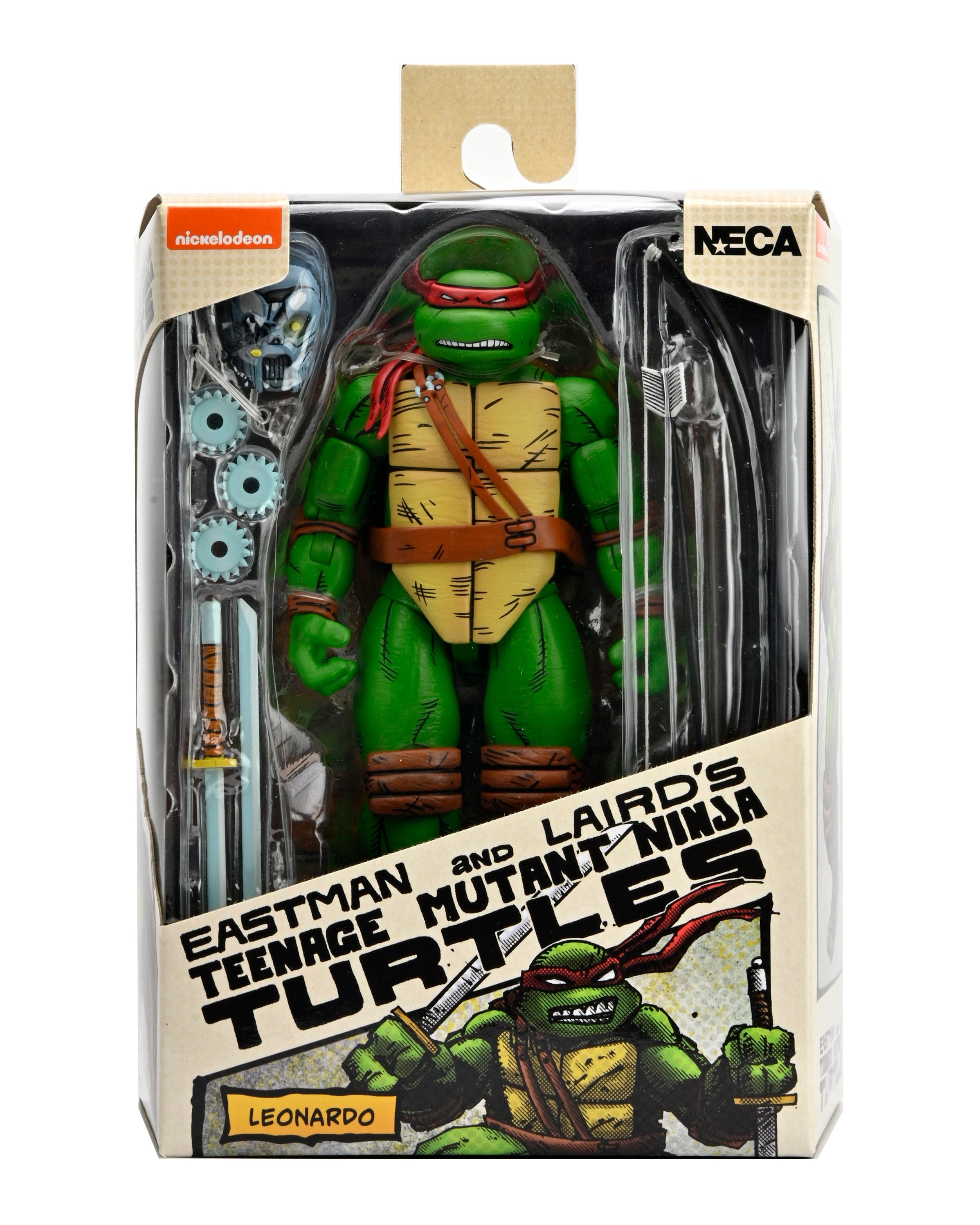 Teenage Mutant Ninja Turtles (Mirage Comics) - Leonardo 7” Scale Action Figure - NECA