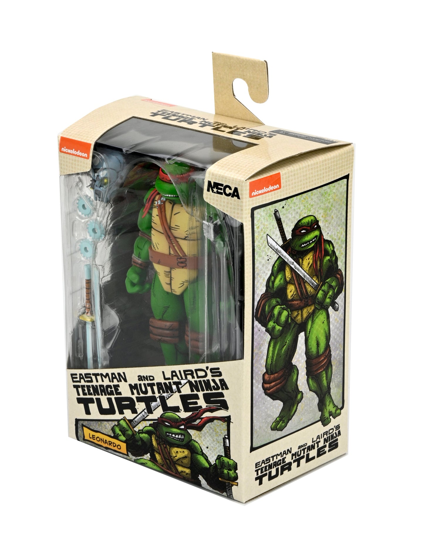 Teenage Mutant Ninja Turtles (Mirage Comics) - Leonardo 7” Scale Action Figure - NECA