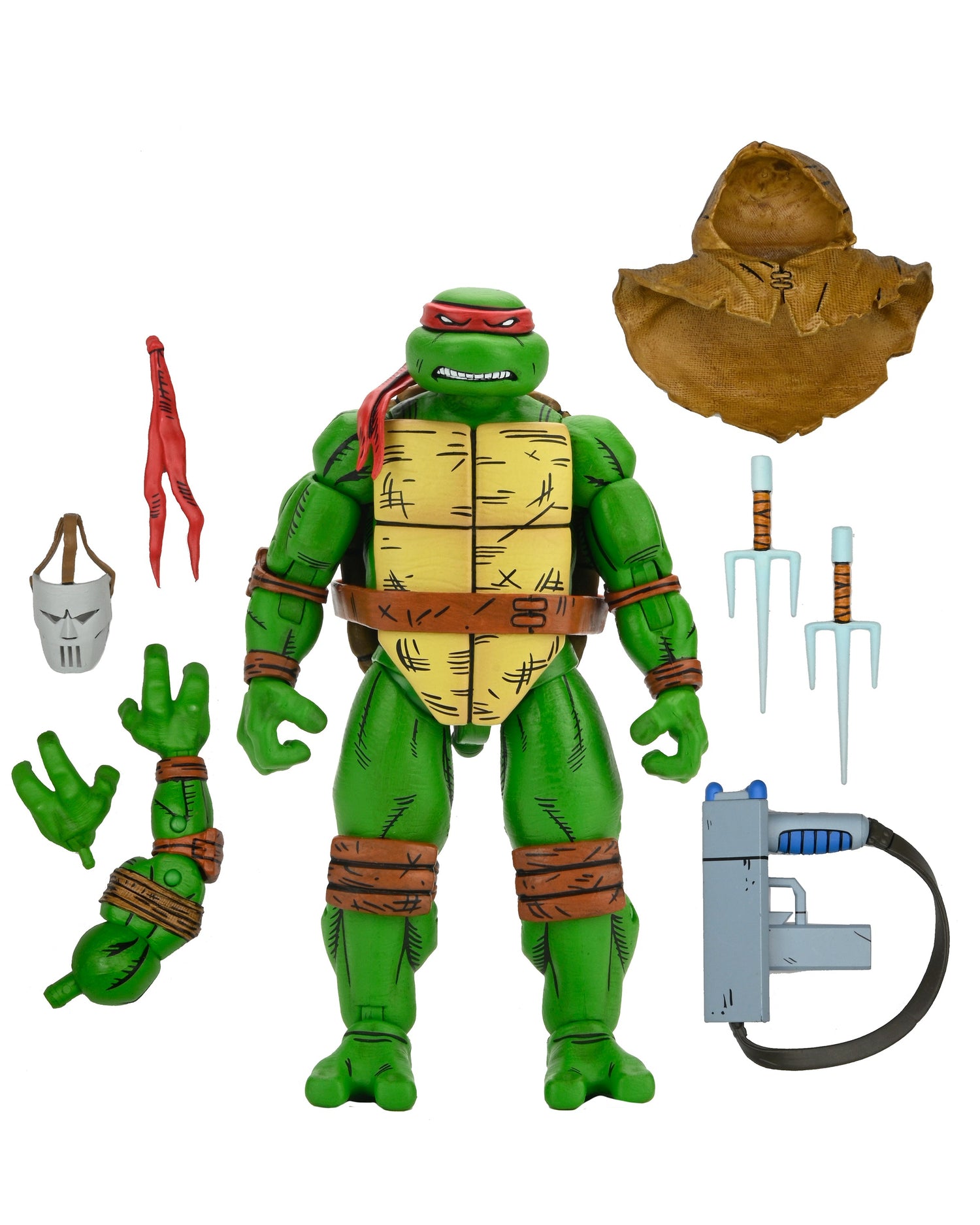 Teenage Mutant Ninja Turtles (Mirage Comics) - Raphael 7” Scale Action Figure - NECA