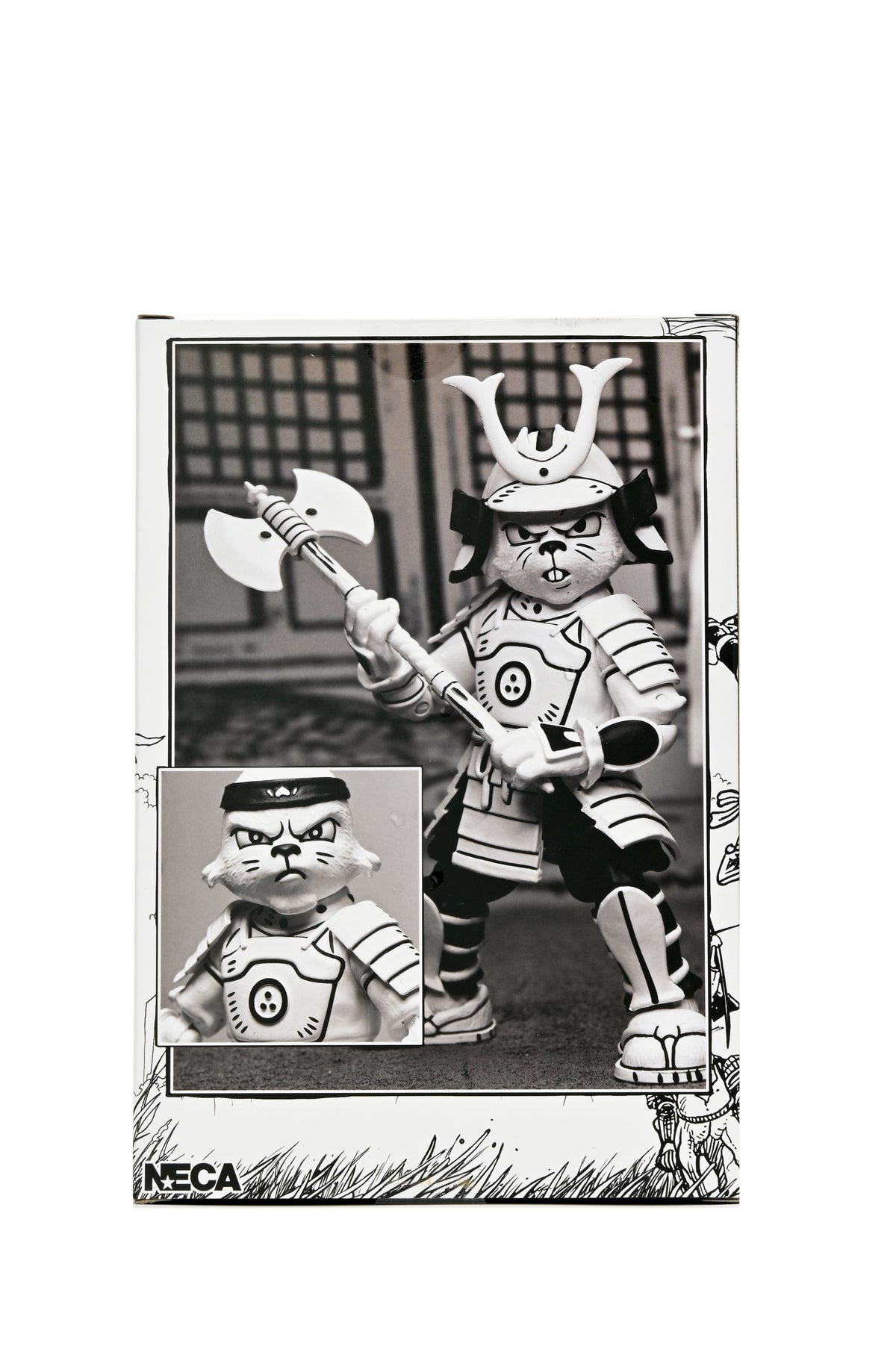 Usagi Yojimbo - Samurai Usagi Yojimbo Black &amp; White Figure 7" Scale Action Figure
