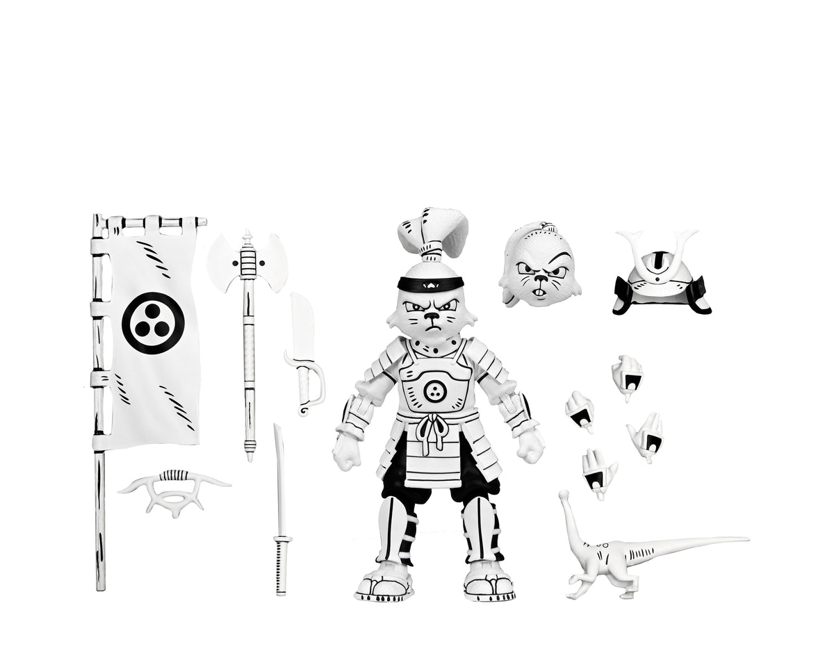 Usagi Yojimbo - Samurai Usagi Yojimbo Black &amp; White Figure 7" Scale Action Figure