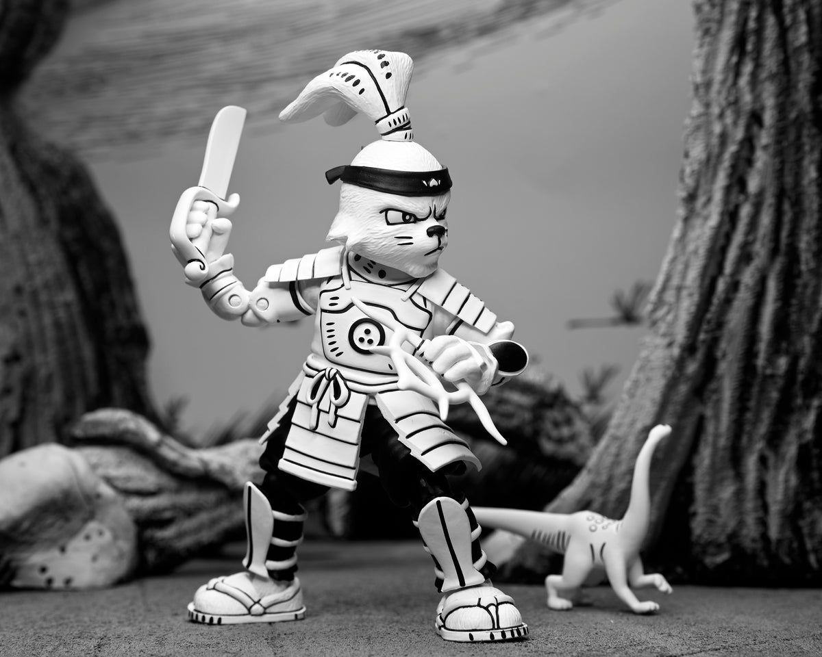 Usagi Yojimbo - Samurai Usagi Yojimbo Black &amp; White Figure 7" Scale Action Figure