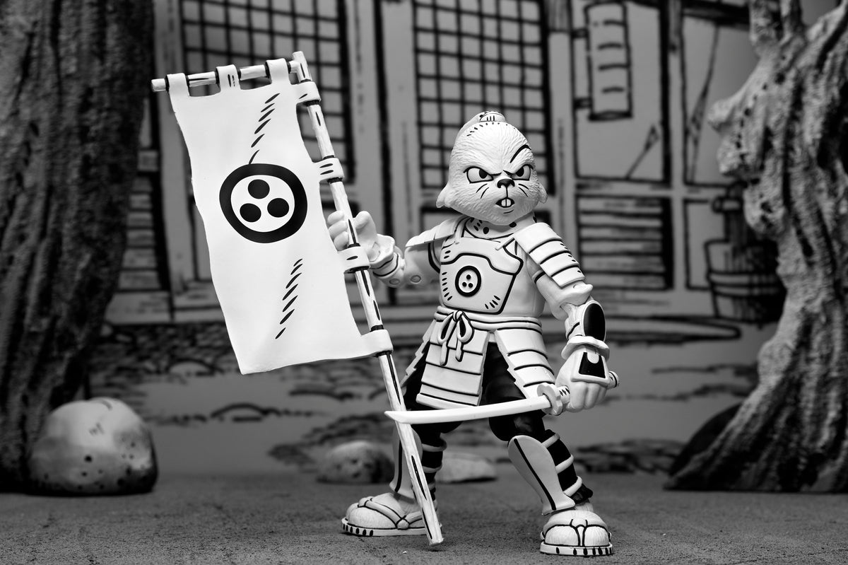 Usagi Yojimbo - Samurai Usagi Yojimbo Black &amp; White Figure 7" Scale Action Figure