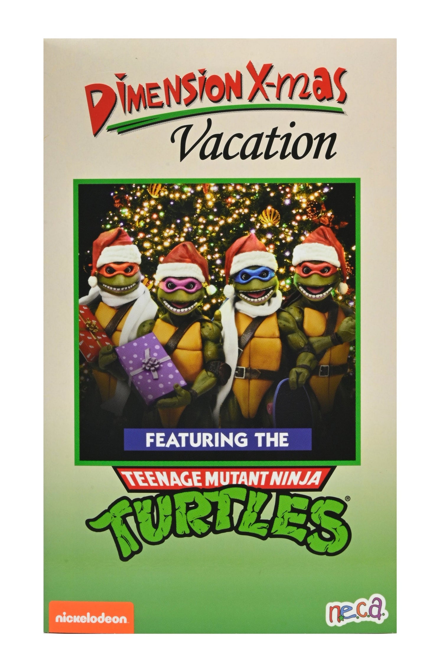 Teenage Mutant Ninja Turtles (1990 Movie) - Dimension X-Mas Vacation 7&quot; Scale Action Figure 4-Pack - NECA