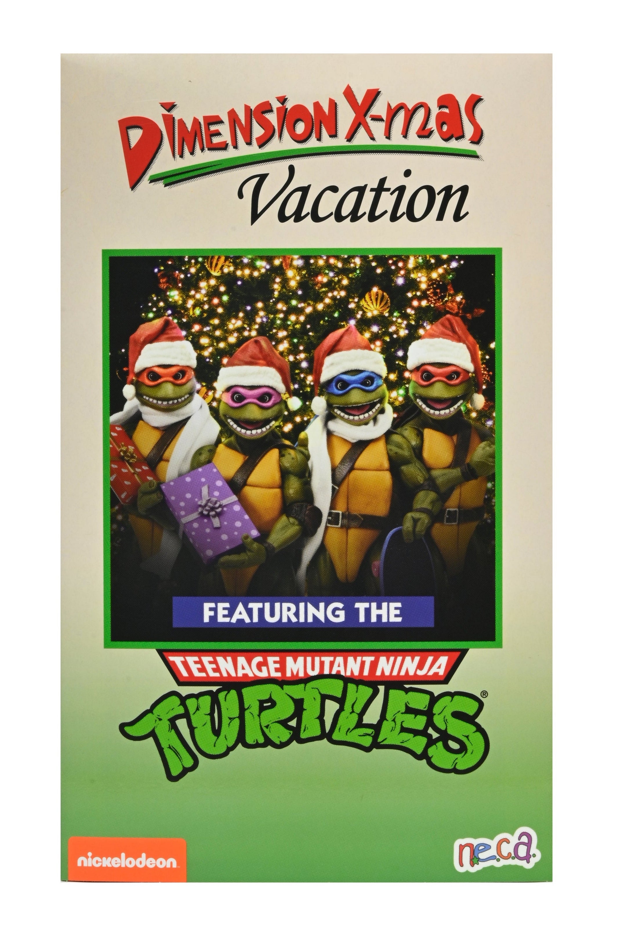 Teenage Mutant Ninja Turtles (1990 Movie) - Dimension X-Mas Vacation 7&quot; Scale Action Figure 4-Pack - NECA