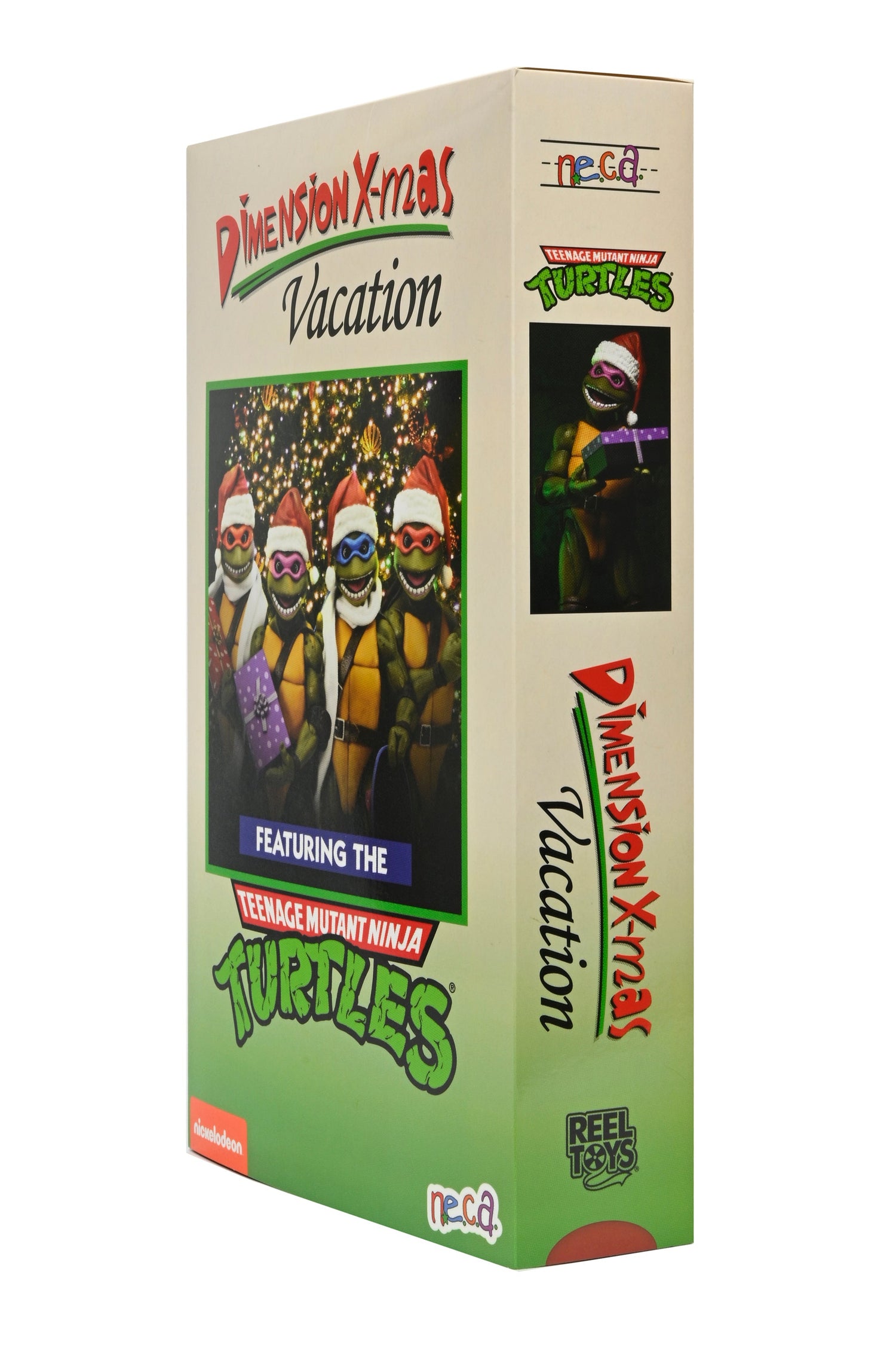 Teenage Mutant Ninja Turtles (1990 Movie) - Dimension X-Mas Vacation 7&quot; Scale Action Figure 4-Pack - NECA