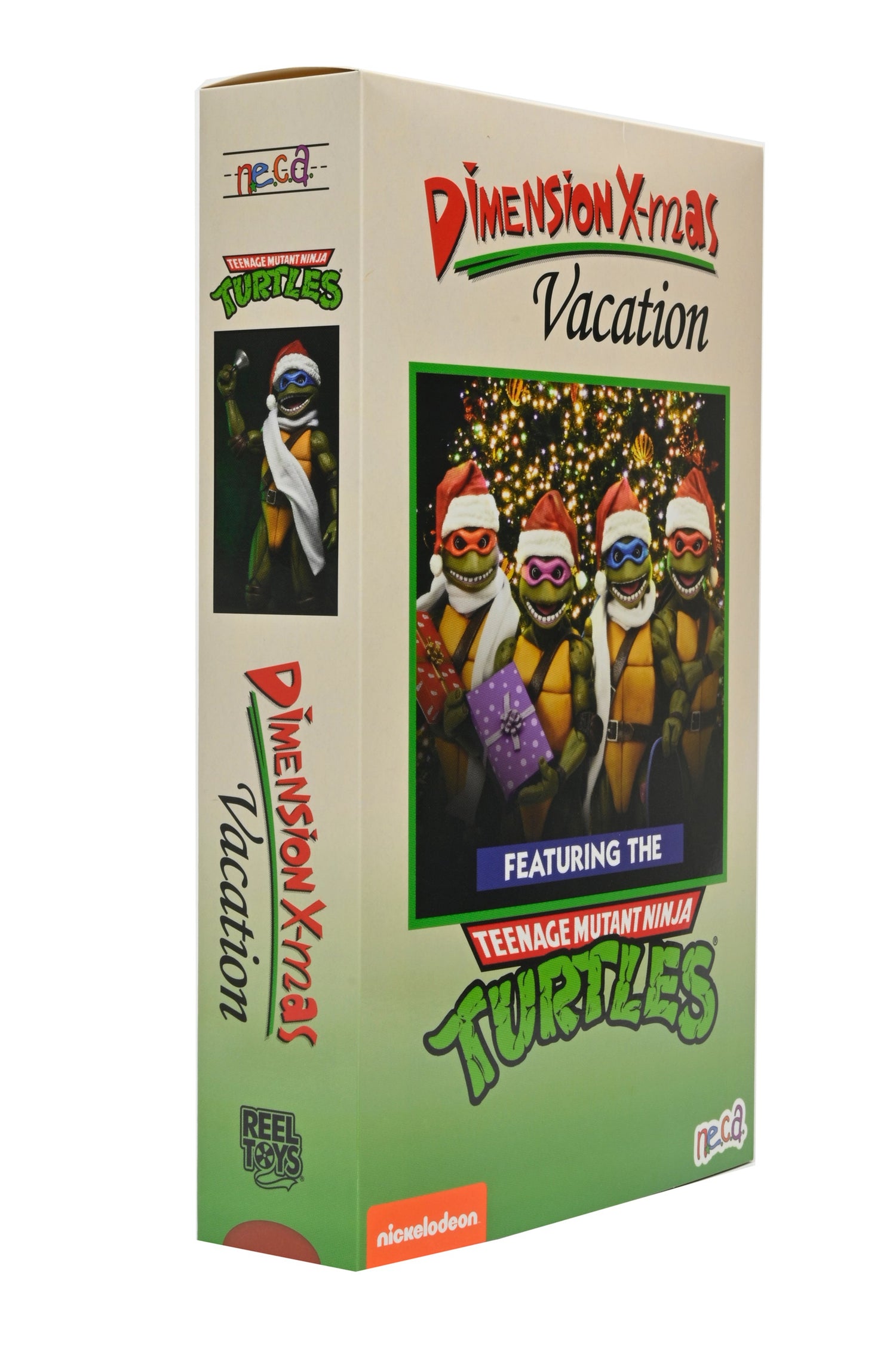 Teenage Mutant Ninja Turtles (1990 Movie) - Dimension X-Mas Vacation 7&quot; Scale Action Figure 4-Pack - NECA