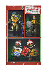 Teenage Mutant Ninja Turtles (1990 Movie) - Dimension X-Mas Vacation 7" Scale Action Figure 4-Pack - NECA