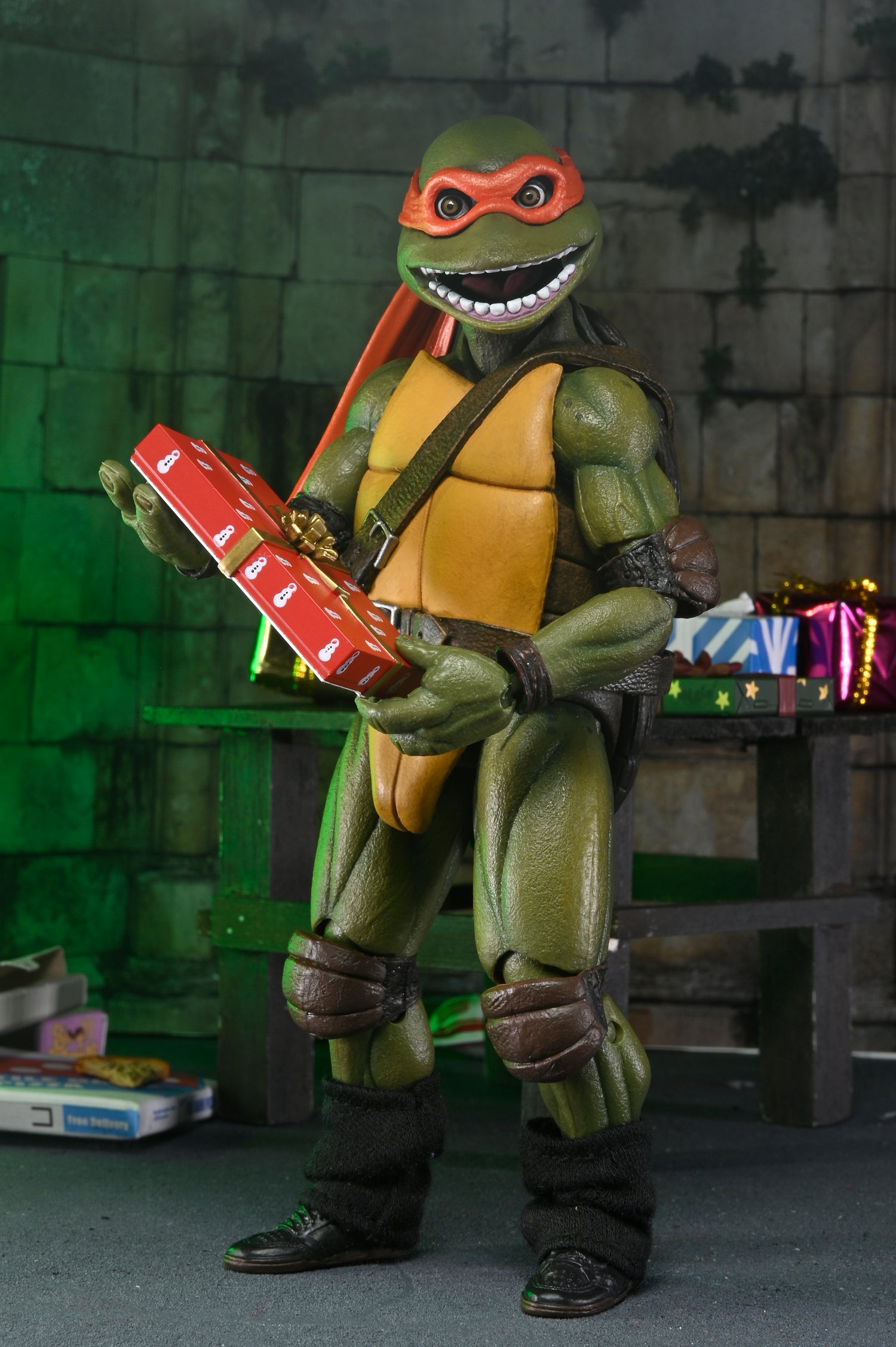 Teenage Mutant Ninja Turtles (1990 Movie) - Dimension X-Mas Vacation 7&quot; Scale Action Figure 4-Pack - NECA