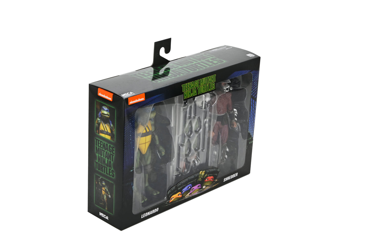 Teenage Mutant Ninja Turtles (1990 Movie) - Rooftop Battle Leonardo vs. Shredder 7" Scale Action Figure (2-Pack)