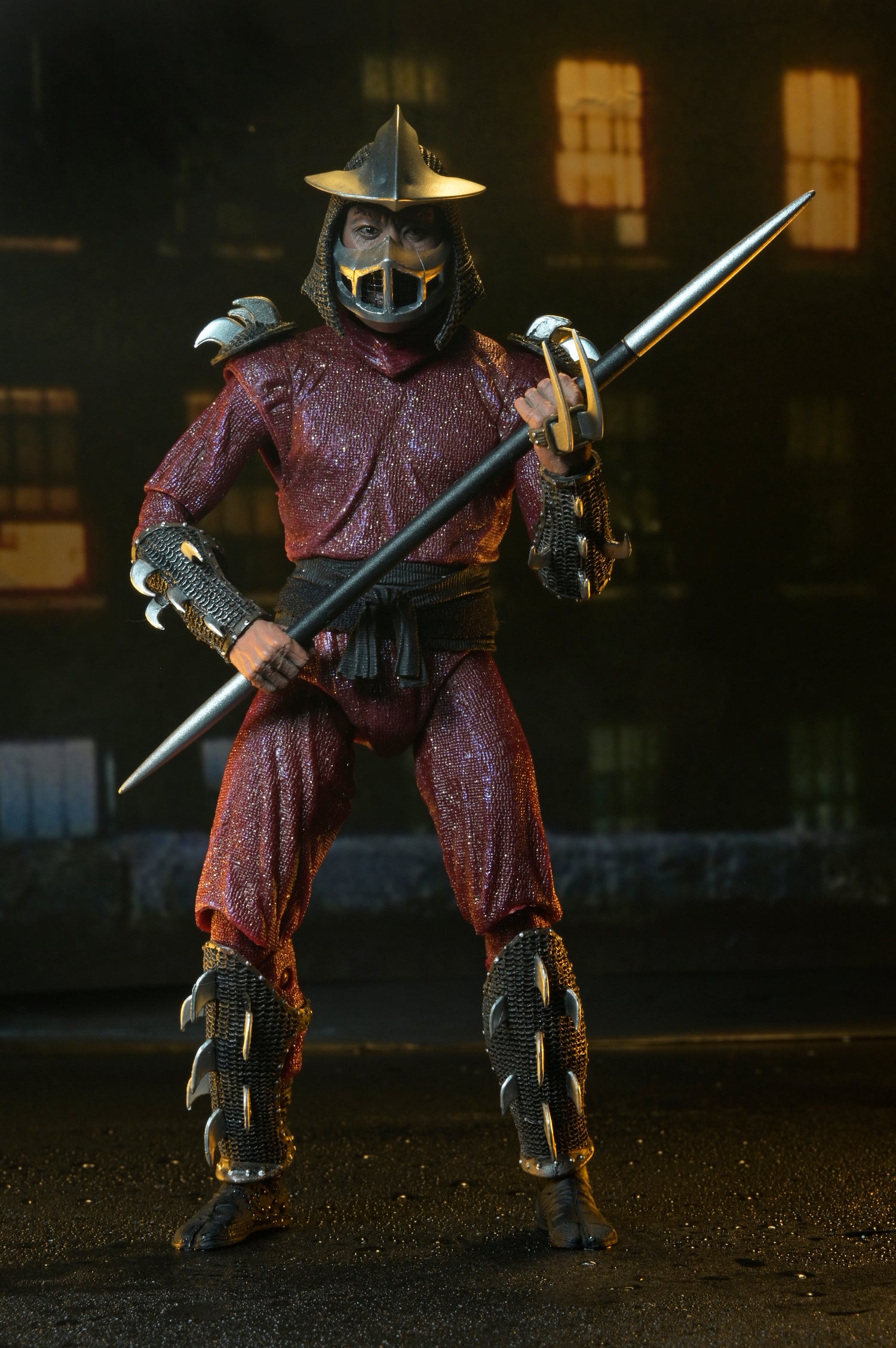 Teenage Mutant Ninja Turtles (1990 Movie) - Rooftop Battle Leonardo vs. Shredder 7" Scale Action Figure (2-Pack)