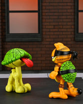 Teenage Mutant Ninja Turtles (Archie Comics) x Garfield - Ultimate Garfello & Odie 7” Scale Action Figures - NECA