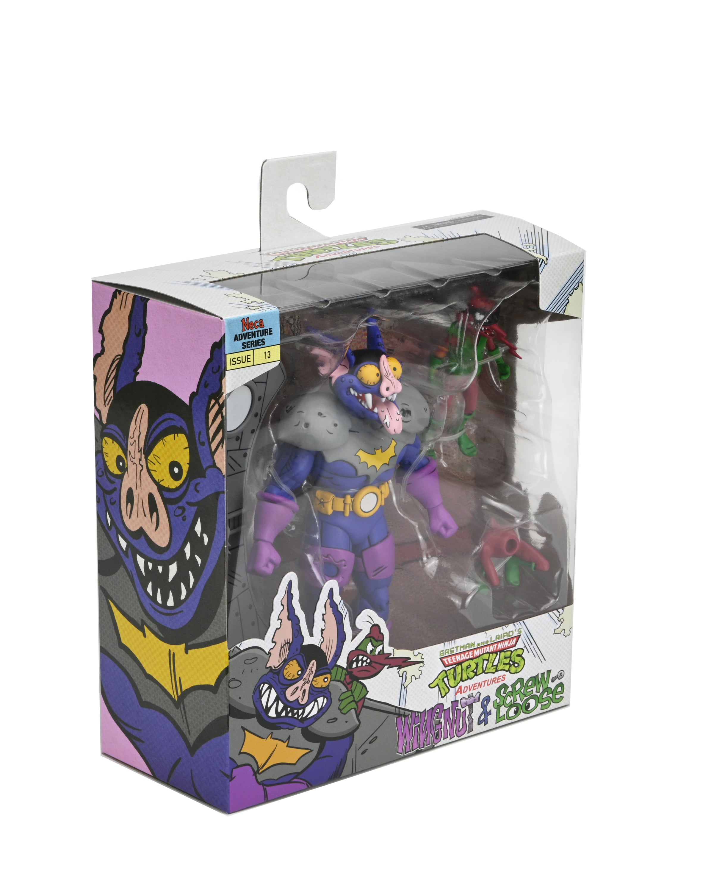 Teenage Mutant Ninja Turtles (Archie Comics) - Wingnut &amp; Screwloose 7” Scale Action Figure (2-Pack)
