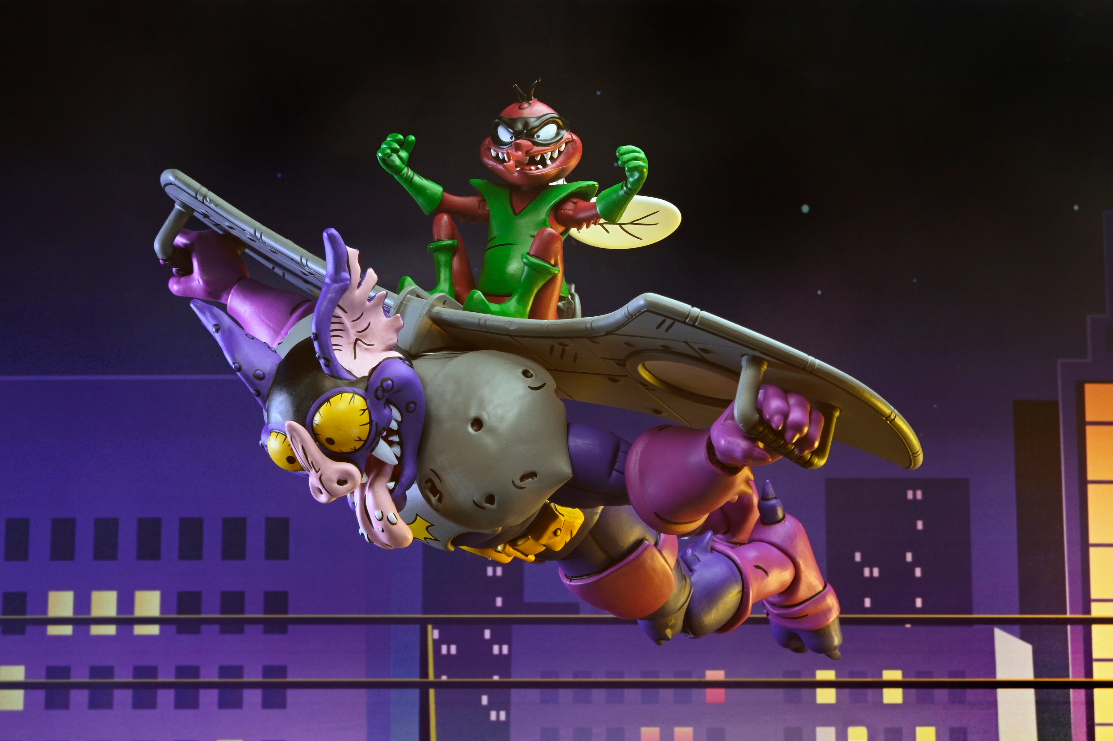 Teenage Mutant Ninja Turtles (Archie Comics) - Wingnut &amp; Screwloose 7” Scale Action Figure (2-Pack)