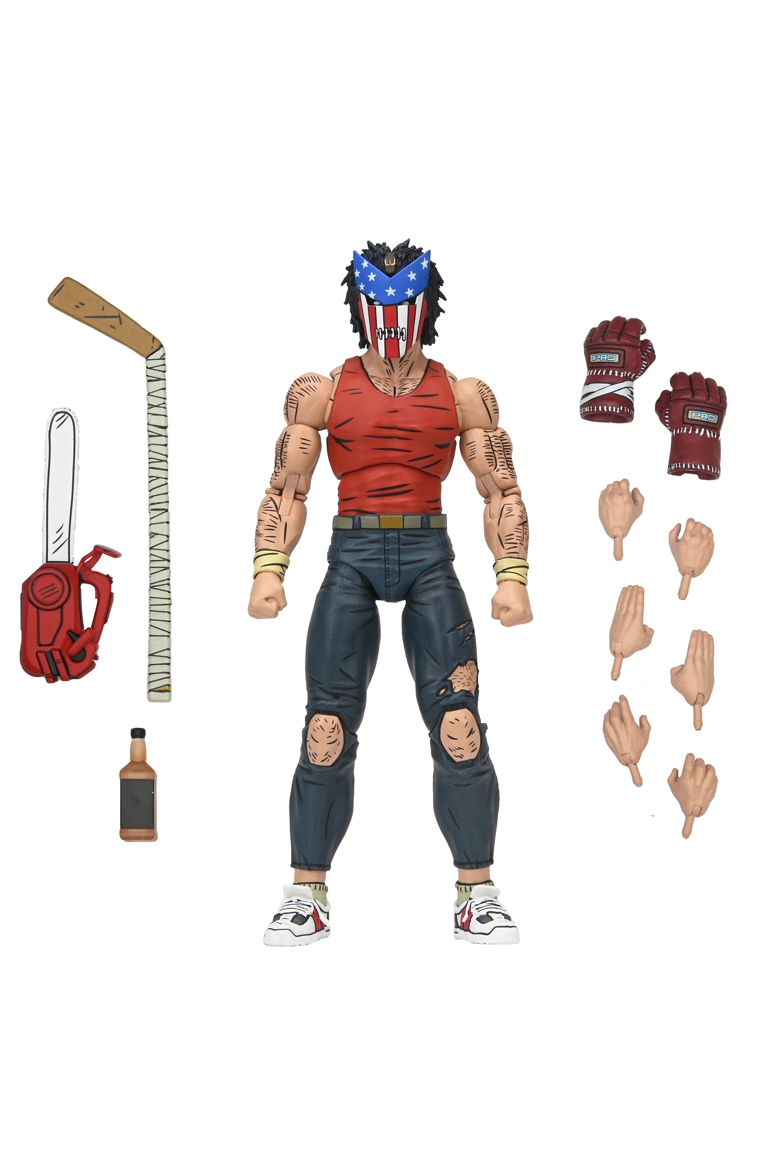 Teenage Mutant Ninja Turtles (Mirage Comics) - Ultimate Bodycount Casey Jones 7&quot; Scale Action Figure - NECA