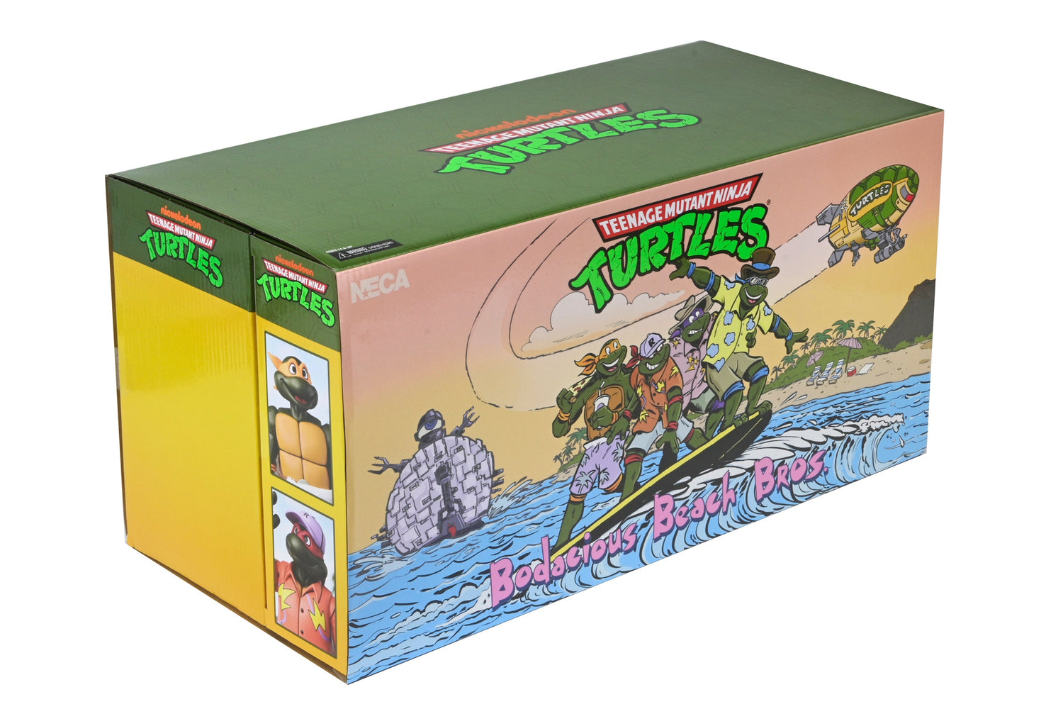 Teenage Mutant Ninja Turtles (Cartoon) - Sewer Surfing Turtles 7” Scale Action Figure 4-Pack (2025 Con Exclusive) - NECA