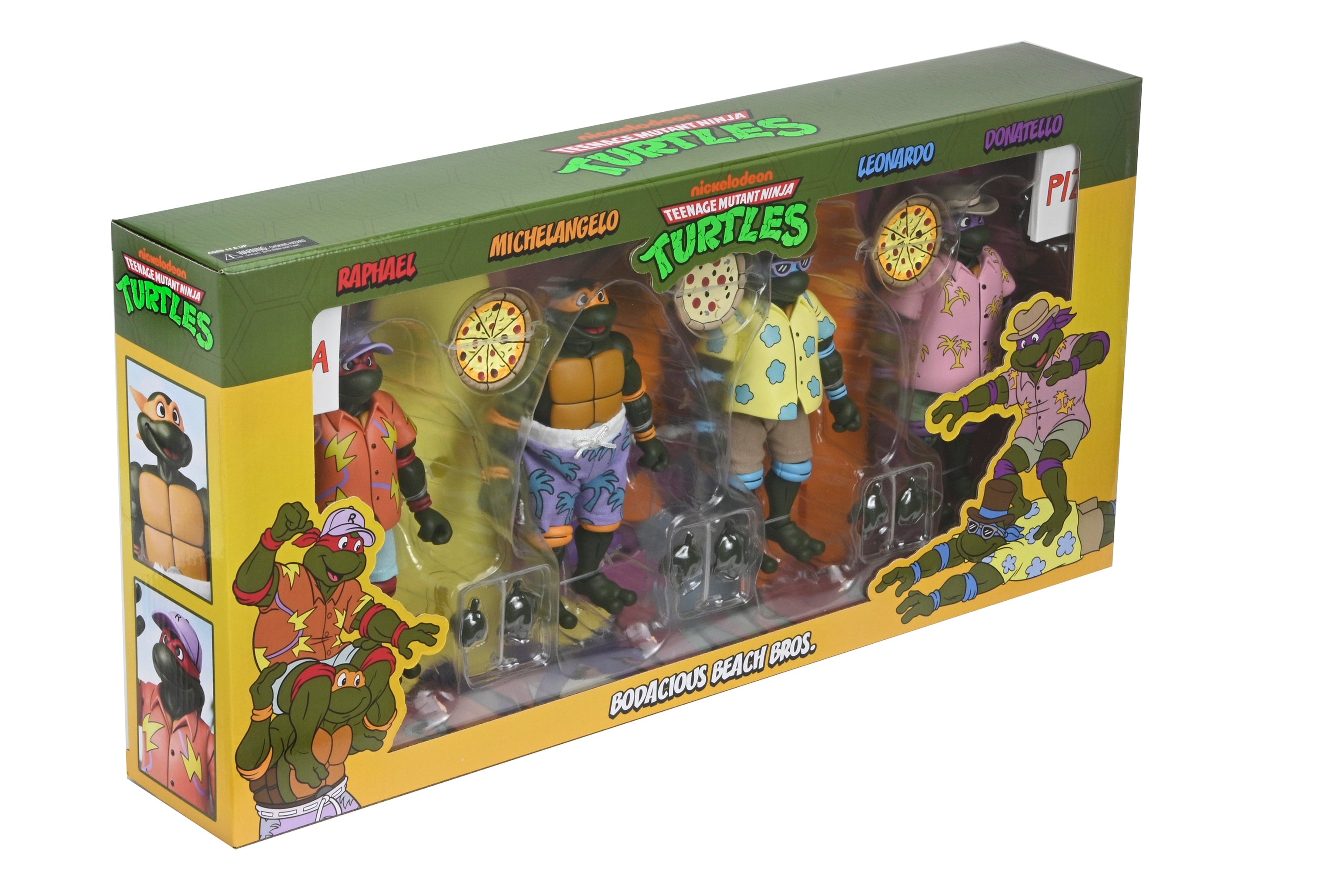 Teenage Mutant Ninja Turtles (Cartoon) - Sewer Surfing Turtles 7” Scale Action Figure 4-Pack (2025 Con Exclusive) - NECA