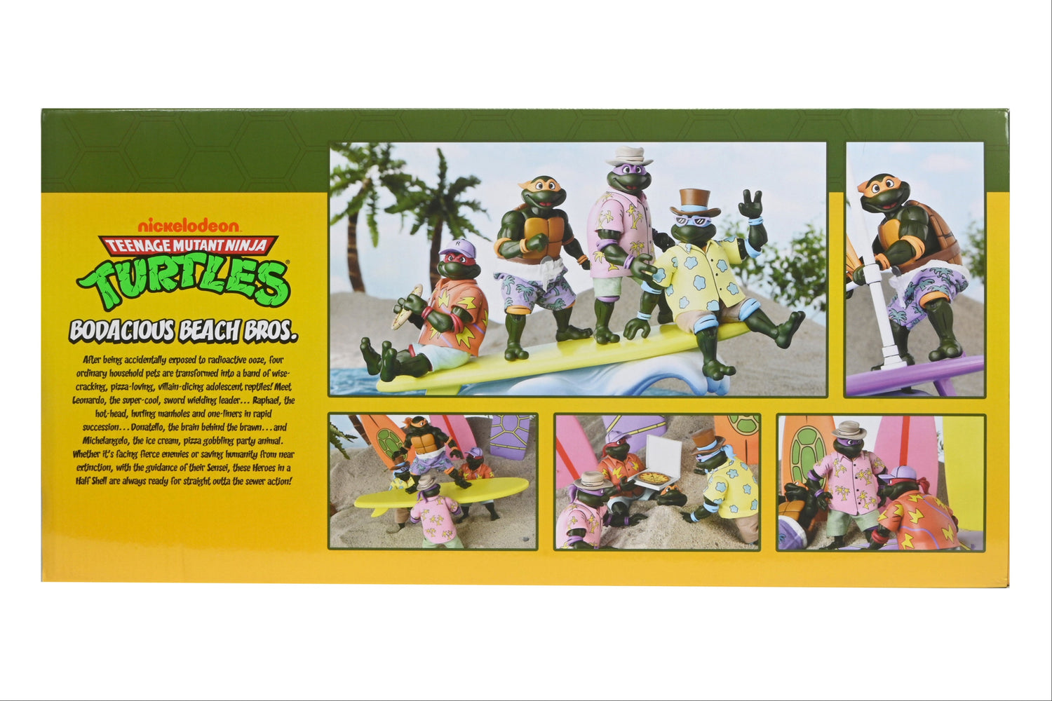 Teenage Mutant Ninja Turtles (Cartoon) - Sewer Surfing Turtles 7” Scale Action Figure 4-Pack (2025 Con Exclusive) - NECA