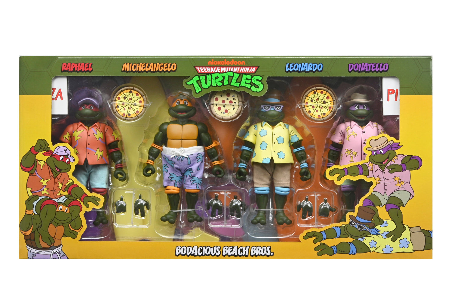 Teenage Mutant Ninja Turtles (Cartoon) - Sewer Surfing Turtles 7” Scale Action Figure 4-Pack (2025 Con Exclusive) - NECA