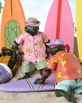 Teenage Mutant Ninja Turtles (Cartoon) - Sewer Surfing Turtles 7” Scale Action Figure 4-Pack (2025 Con Exclusive) - NECA