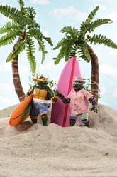 Teenage Mutant Ninja Turtles (Cartoon) - Sewer Surfing Turtles 7” Scale Action Figure 4-Pack (2025 Con Exclusive) - NECA
