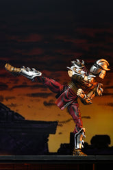 Teenage Mutant Ninja Turtles (Mirage Comics) - Battle-Damaged Shredder 7" Scale Action Figure (Classic Colors) - NECA
