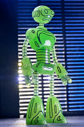 Teenage Mutant Ninja Turtles (Mirage Comics) – Glow-in-the-Dark Transmat Fugitoid 7” Scale Action Figure - NECA