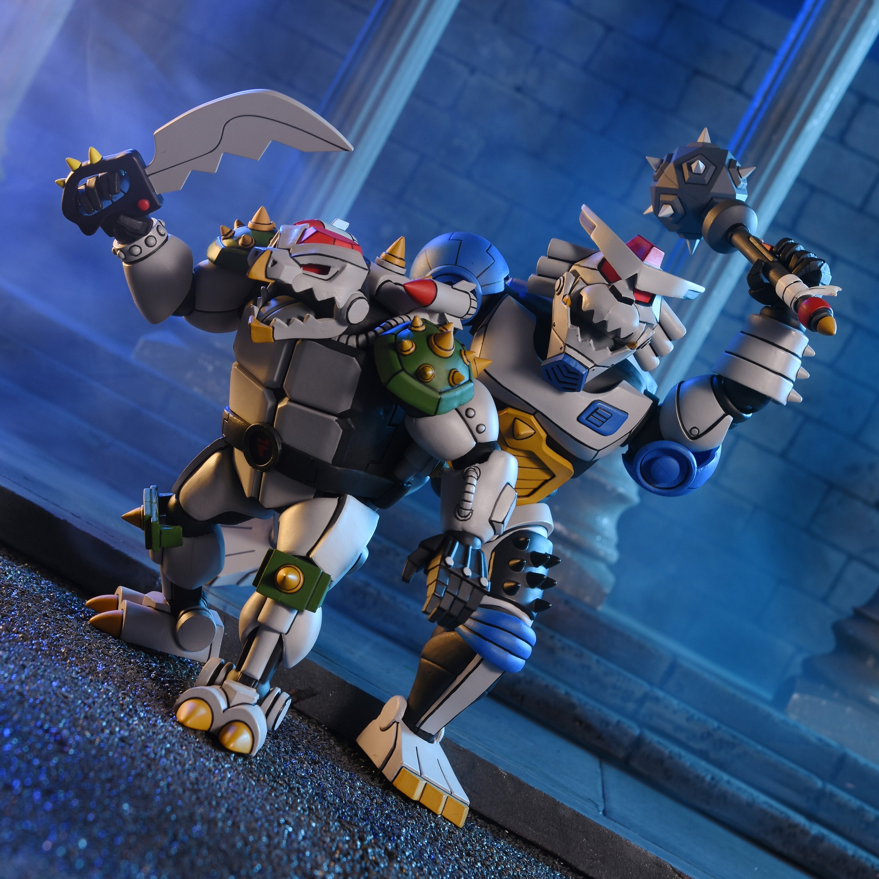 Teenage Mutant Ninja Turtles (1987 Cartoon) - Robo Tokka & Rahzar
