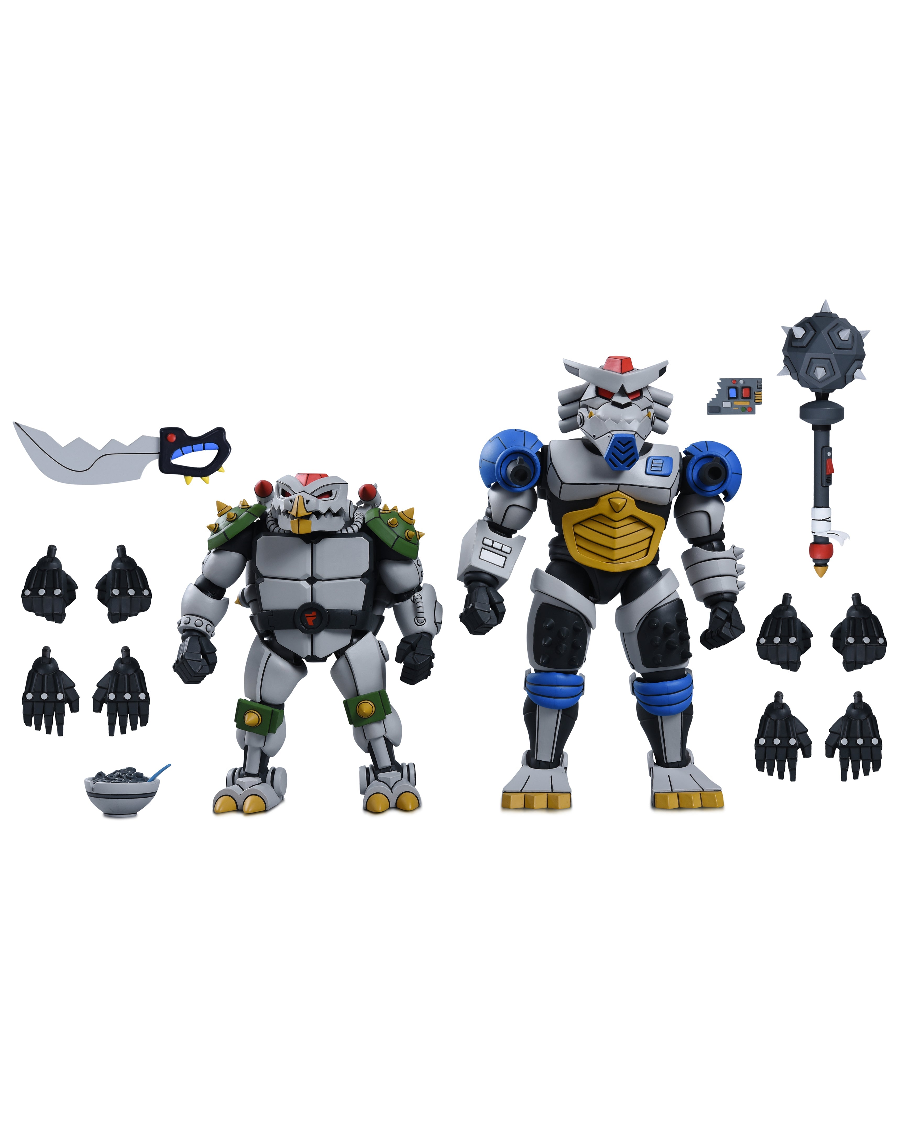 Teenage Mutant Ninja Turtles (1987 Cartoon) - Robo Tokka &amp; Rahzar 7" Scale Action Figure 2-Pack on the NECA Store