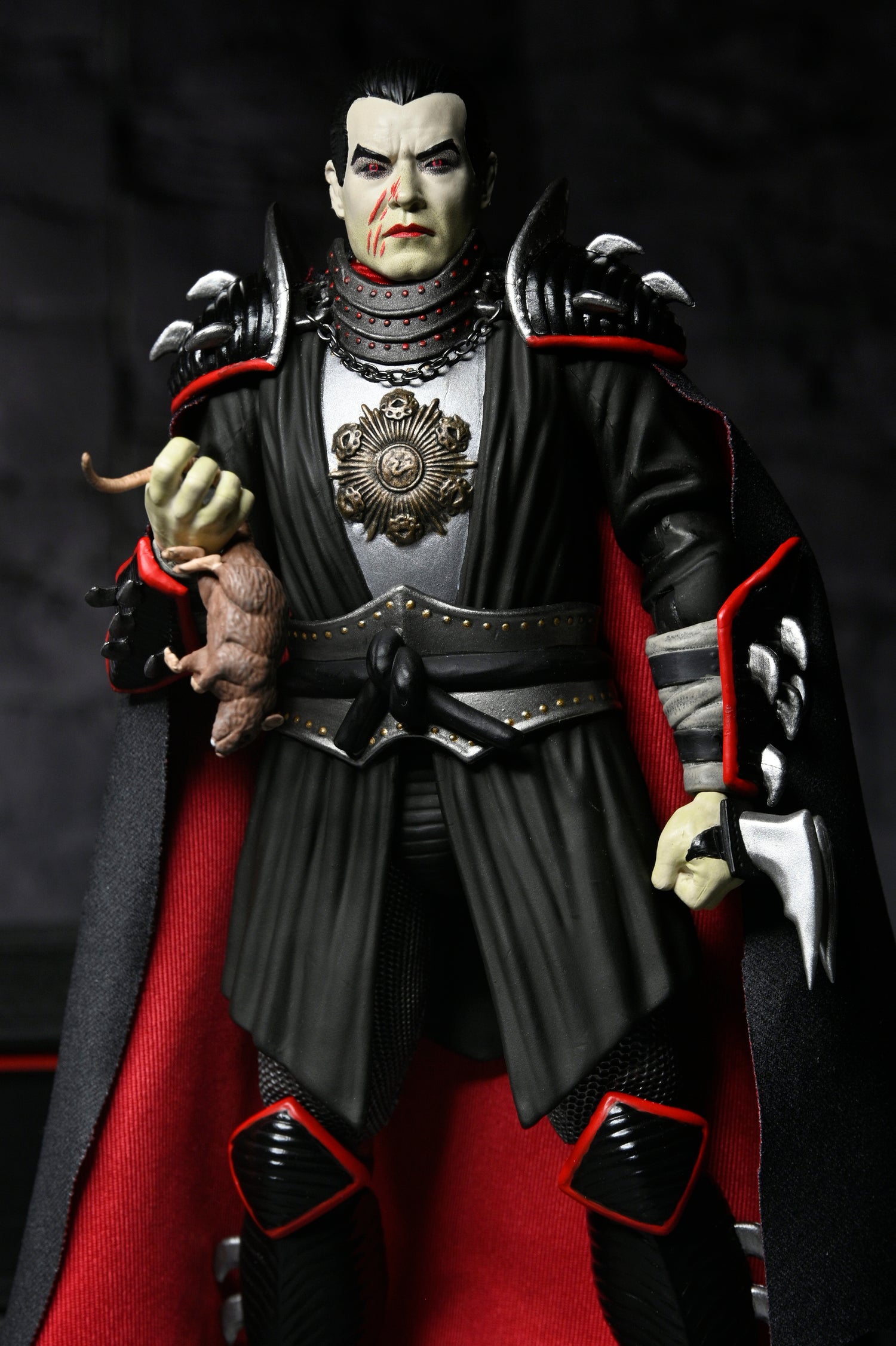 Universal Monsters x Teenage Mutant Ninja Turtles - Shredder as Dracula 7” Scale Action Figure (Classic Colors) - NECA