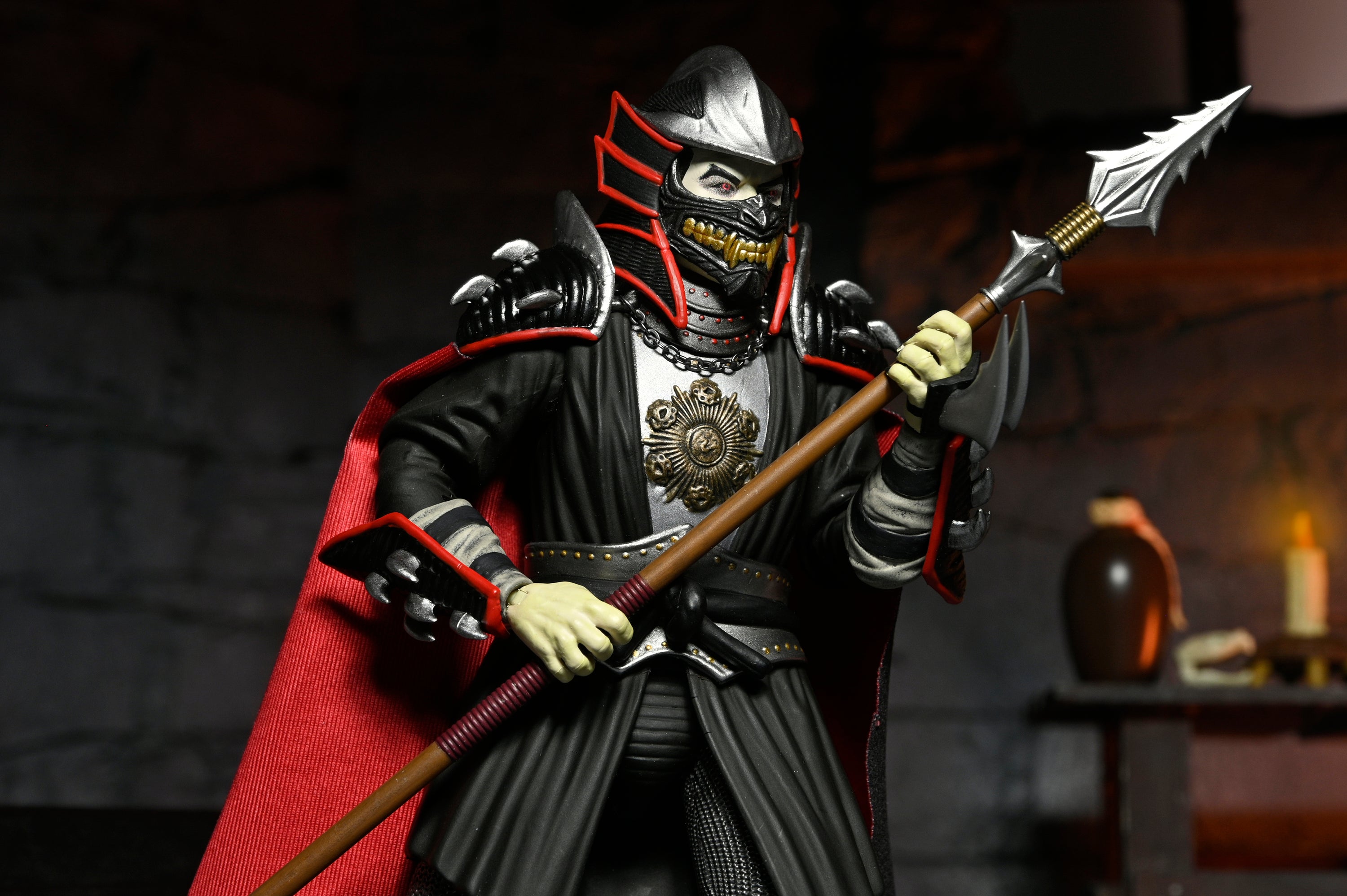 Universal Monsters x Teenage Mutant Ninja Turtles - Shredder as Dracula 7” Scale Action Figure (Classic Colors) - NECA