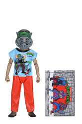 Teenage Mutant Ninja Turtles (1987 Cartoon) x Ben Cooper Costume Kids Collection - Rocksteady 6" Costumed Action Figure (Series 11) - NECA