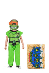 Teenage Mutant Ninja Turtles (1987 Cartoon) x Ben Cooper Costume Kids Collection - Michelangelo 6" Costumed Action Figure (Series 11) - NECA