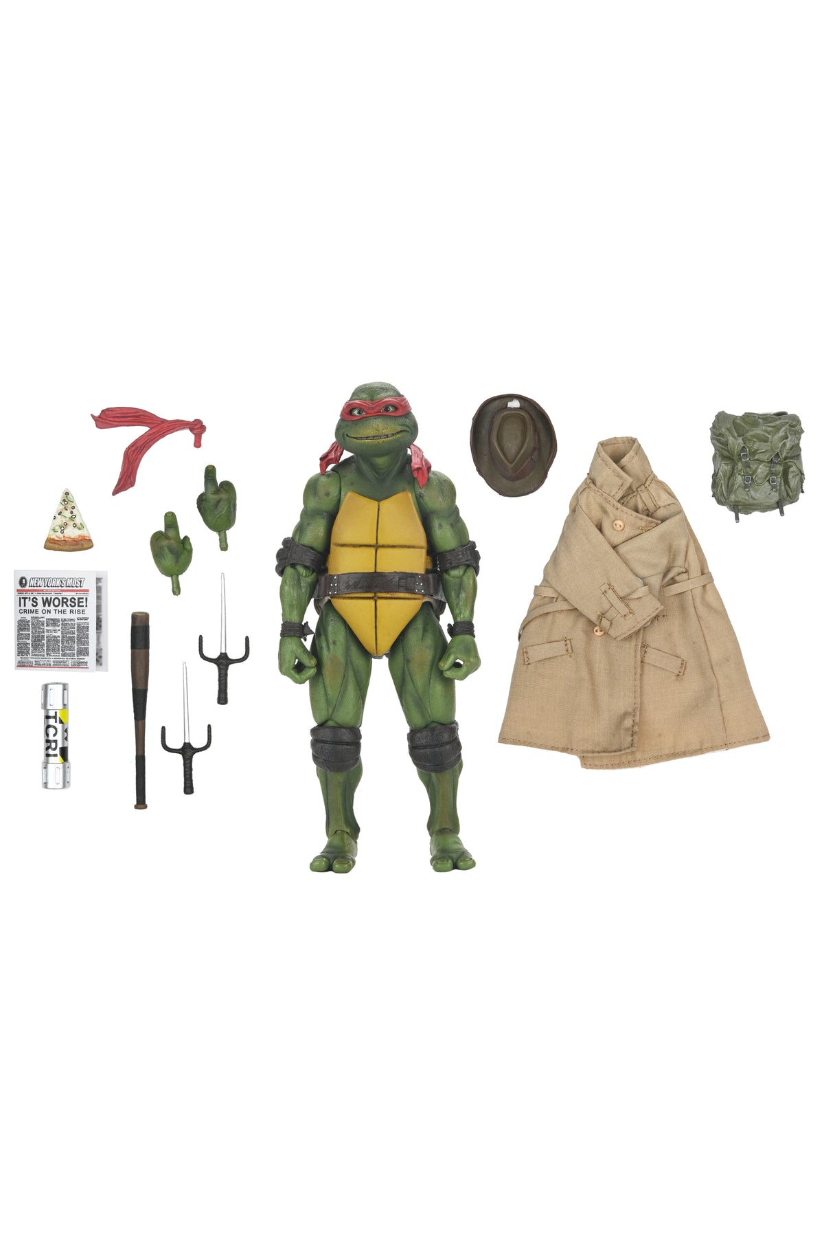 Teenage Mutant Ninja Turtles (1990 Movie) - Ultimate Raphael 7” Scale Action Figure