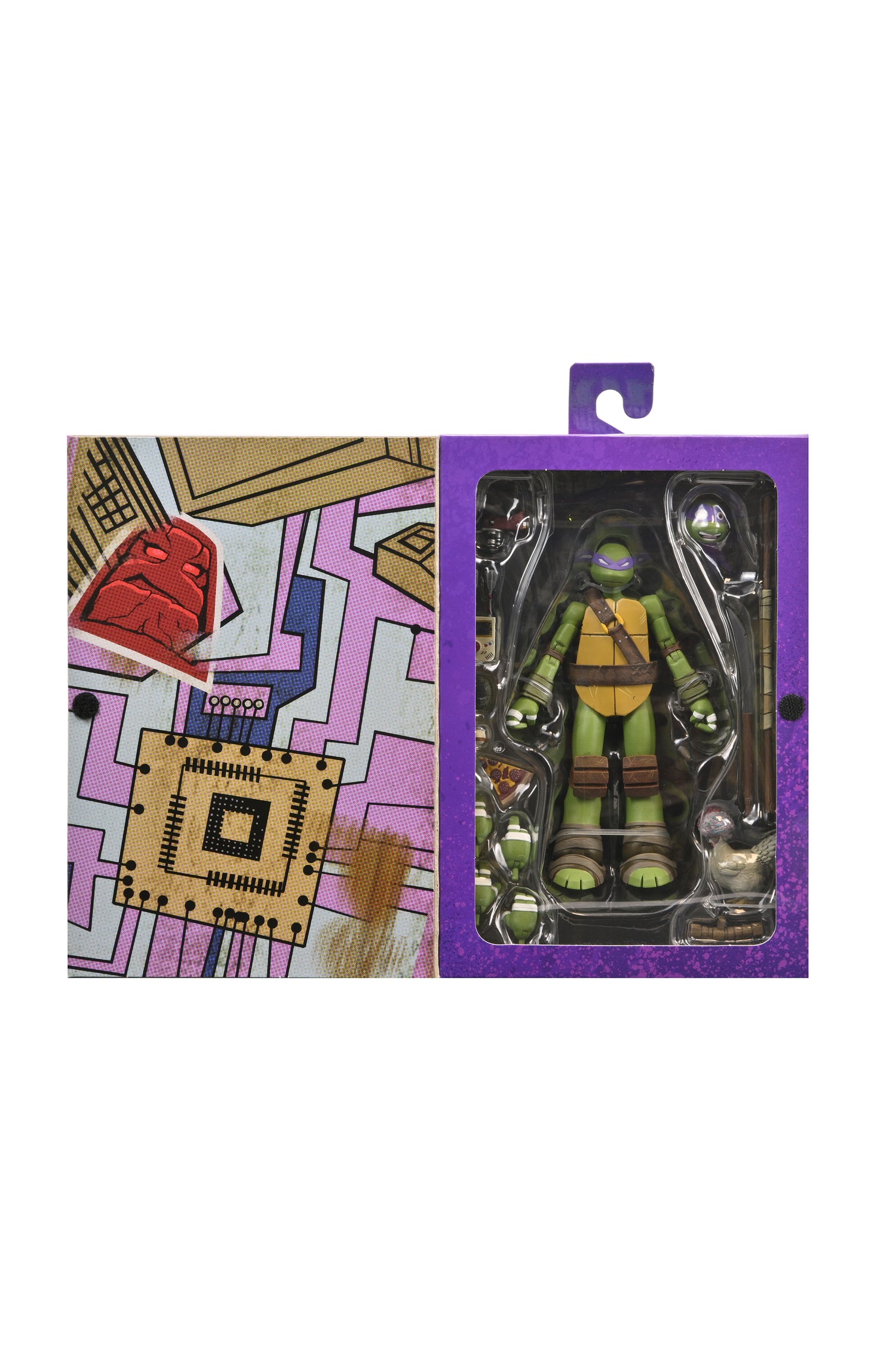 Teenage Mutant Ninja Turtles (2012 Cartoon) - Ultimate Donatello 7&quot; Scale Action Figure - NECA