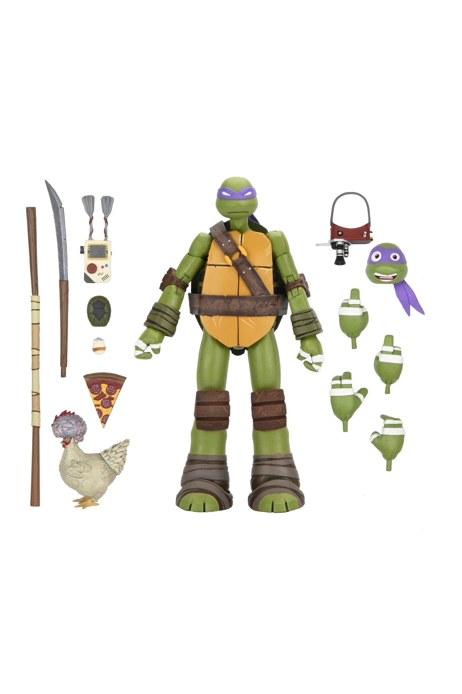 Teenage Mutant Ninja Turtles (2012 Cartoon) - Ultimate Donatello 7&quot; Scale Action Figure - NECA