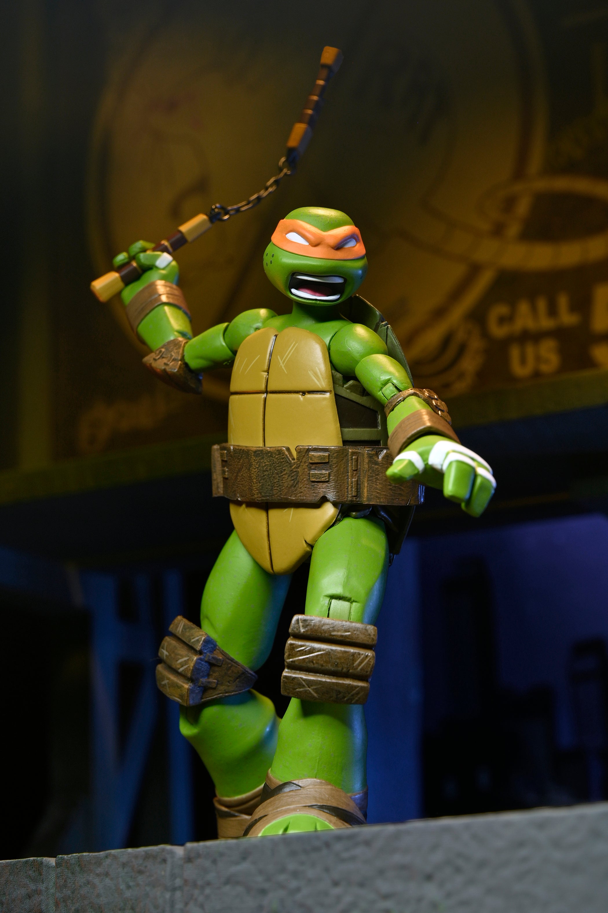 Teenage Mutant Ninja Turtles (2012 Cartoon) - Ultimate Michelangelo 7" Scale Action Figure - NECA