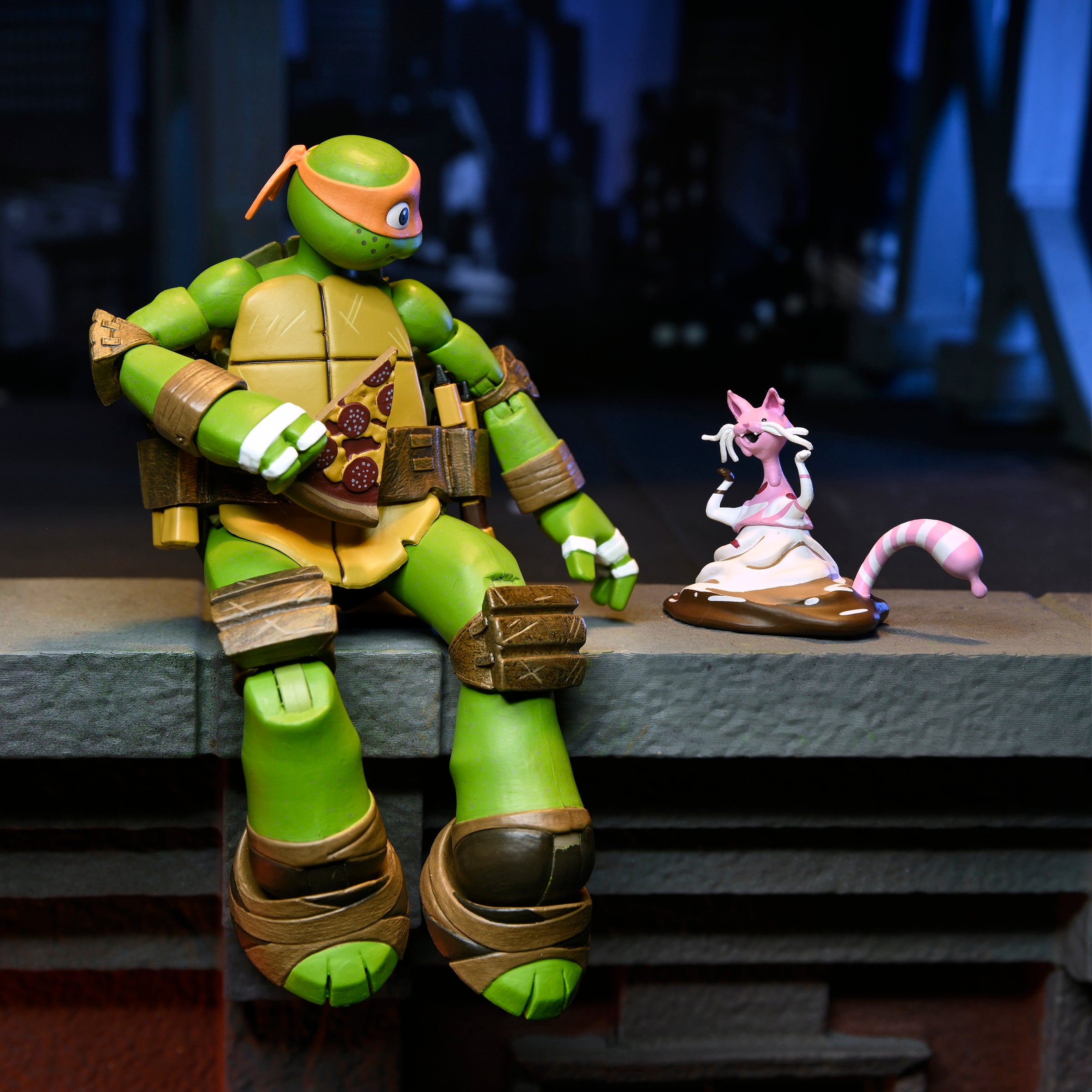 Teenage Mutant Ninja Turtles (2012 Cartoon) - Ultimate Michelangelo 7" Scale Action Figure - NECA
