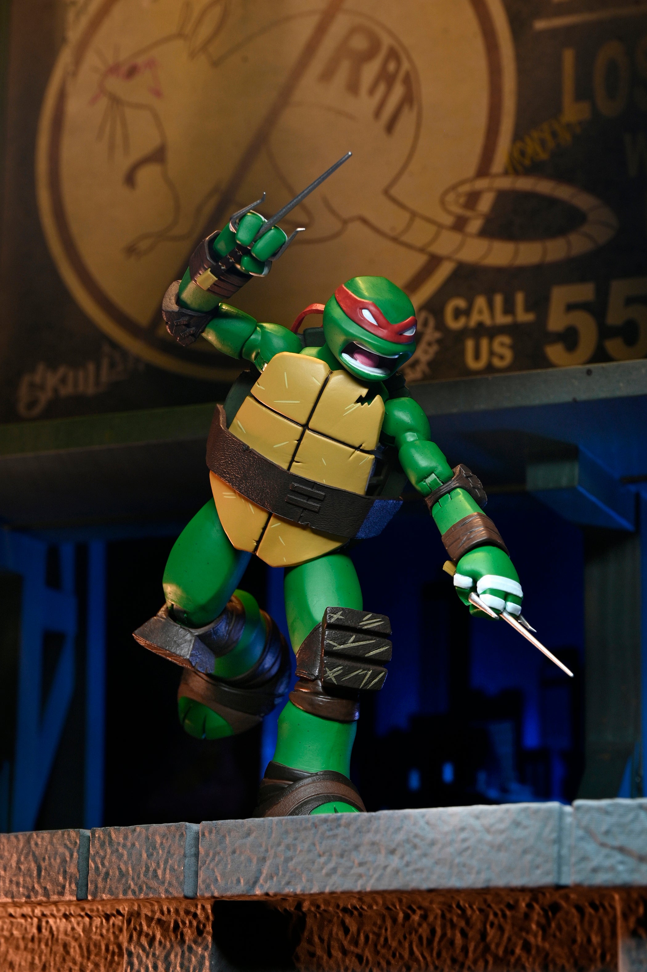 Teenage Mutant Ninja Turtles (2012 Cartoon) - Ultimate Raphael 7" Scale Action Figure - NECA