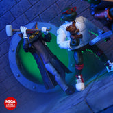 Teenage Mutant Ninja Turtles (1987 Cartoon) - Punk Leonardo, Punk Raphael & Scrag 7" Scale Action Figure 3-Pack - NECA