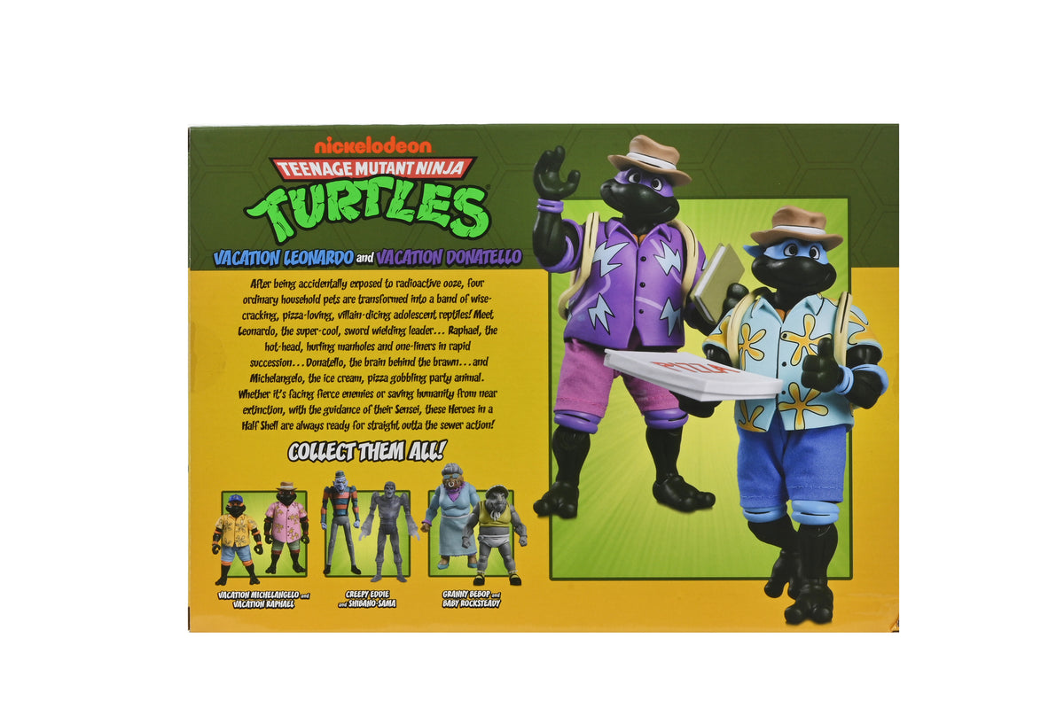 Teenage Mutant Ninja Turtles (1987 Cartoon) - Vacation Leonardo and Donatello 7" Scale Action Figure (2-Pack)
