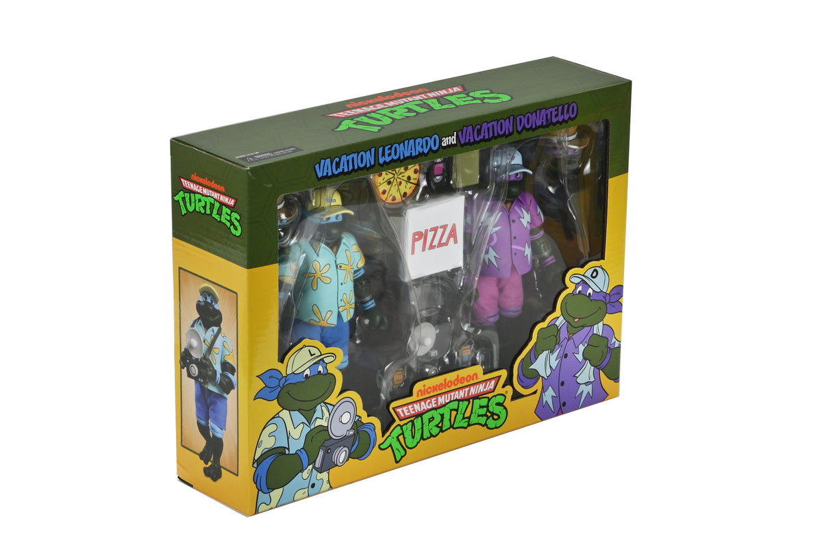 Teenage Mutant Ninja Turtles (1987 Cartoon) - Vacation Leonardo and Donatello 7" Scale Action Figure (2-Pack)