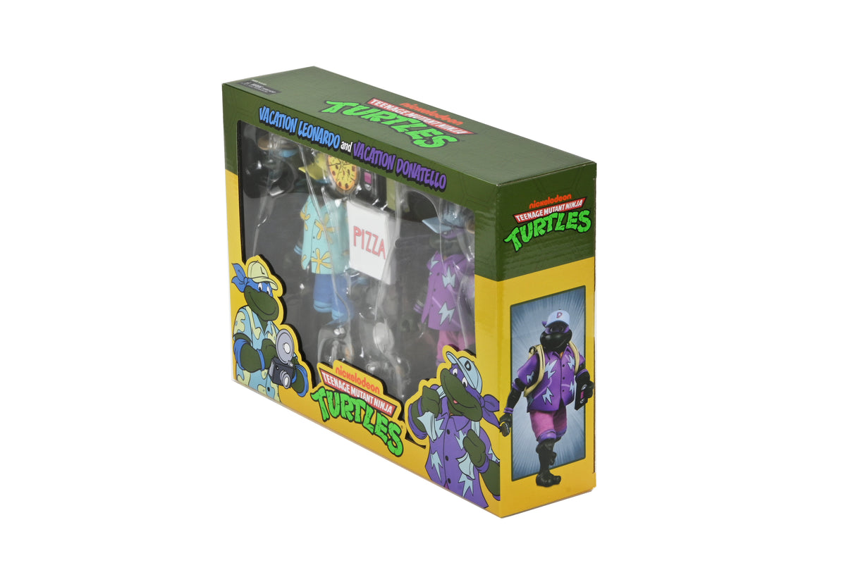 Teenage Mutant Ninja Turtles (1987 Cartoon) - Vacation Leonardo and Donatello 7" Scale Action Figure (2-Pack)
